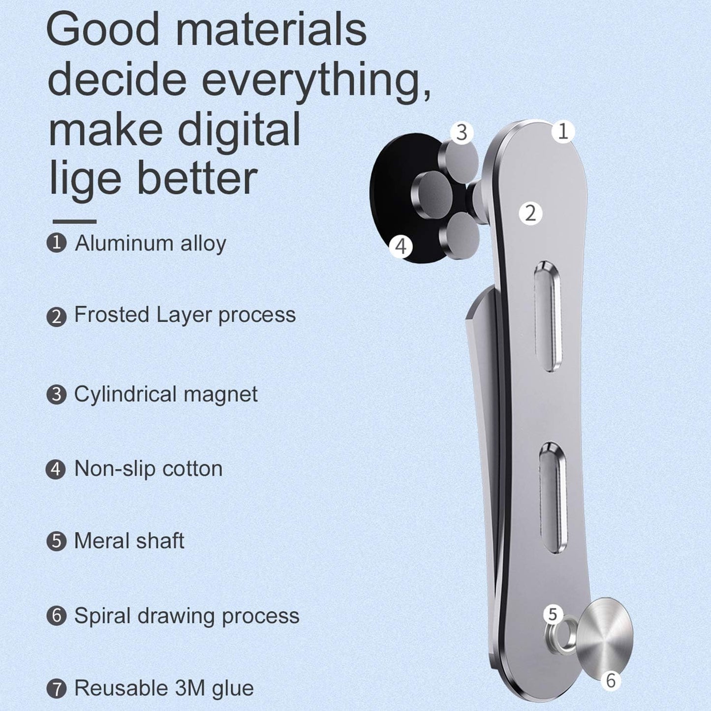 DK177 Monitor Side Cell Phone Holder, Laptop Phone Holder, Adjustable Laptop Side Mount Clip, Laptop Stand Computer Monitor Expansion Bracket, Slim Portable Foldable Smartphone Stand.  DK177   