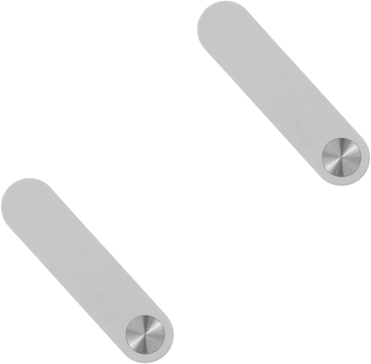 Mobestech 2Pcs Magnetic Mount White Computer Compatible with Any Holder Screen Side Monitor Adjustable Mobile for Laptop Foldable Expansion Bracket Extension Phone  Mobestech   