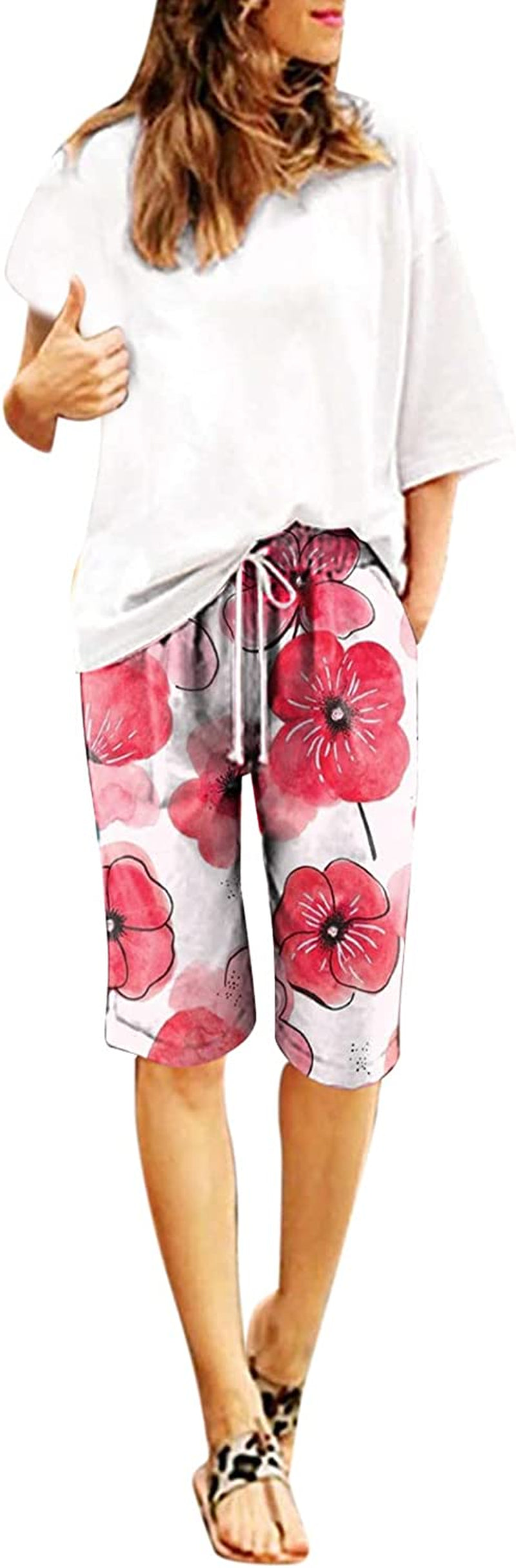 HSSDH Shorts for Women Beach, Women'S Casual Shorts Quick Dry Lightweight Summer Travel Beach Shorts for Women  HSSDH   