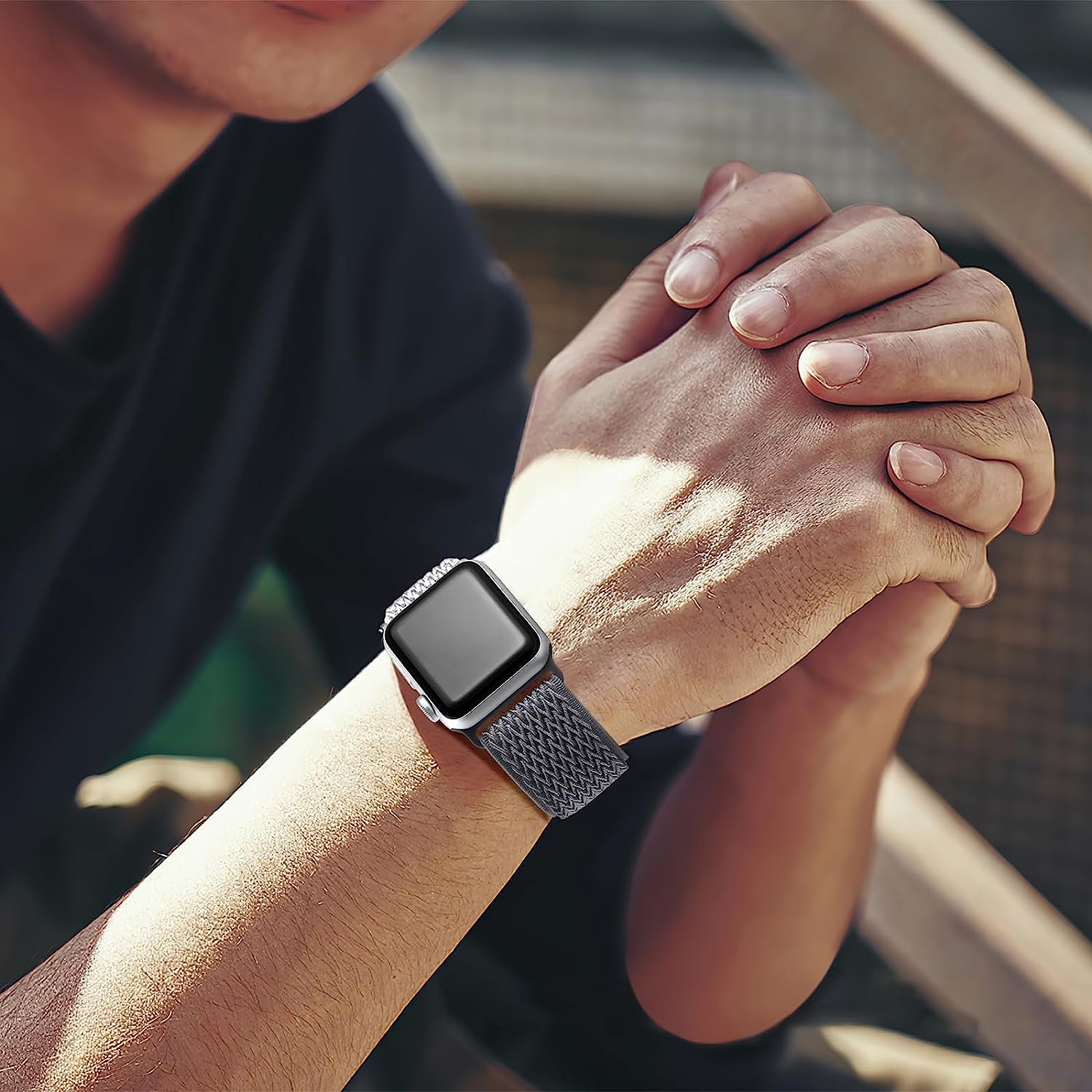 Lerobo 6 Pack Stretchy Braided Bands Compatible with Apple Watch 44Mm 45Mm 42Mm 49Mm 41Mm 40Mm 38Mm Women Men,Elastic Nylon Solo Loop Sport Strap Accessories for Iwatch Series Ultra 8/7/6/5/4/3/2/1/SE  Lerobo   