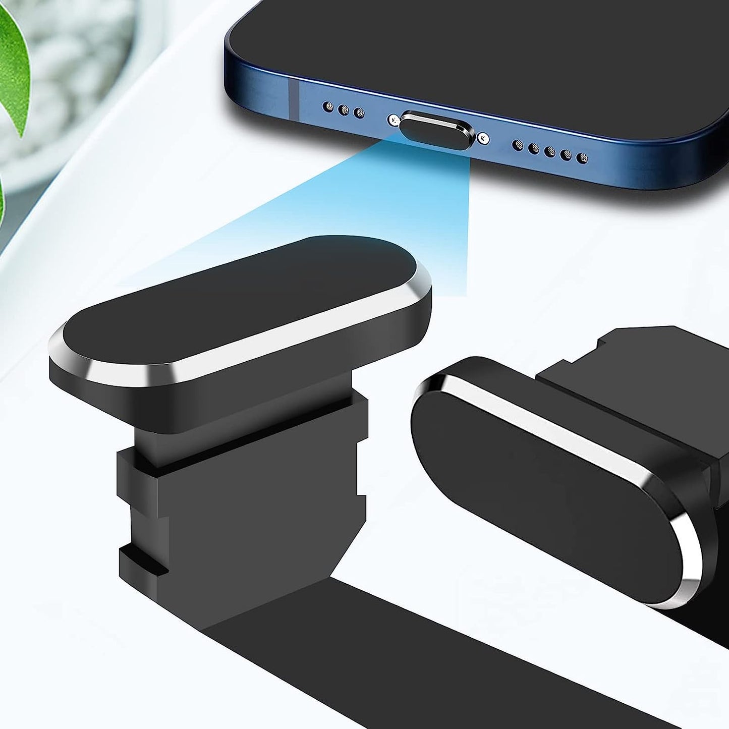 FYY anti Dust Plug Kit Compatible for Iphone 13/13Pro/13 Pro Max/12 Mini/12/12 Pro/12 Pro Max/Iphone 11/11 Pro/11Promax,Dust Plug with Holder&Cleaning Brush for Phone Port,Phone Speaker,Phone Receiver  GUANGZHOU WENYI COMMUNICATION EQIPMENT CO.,LTD   