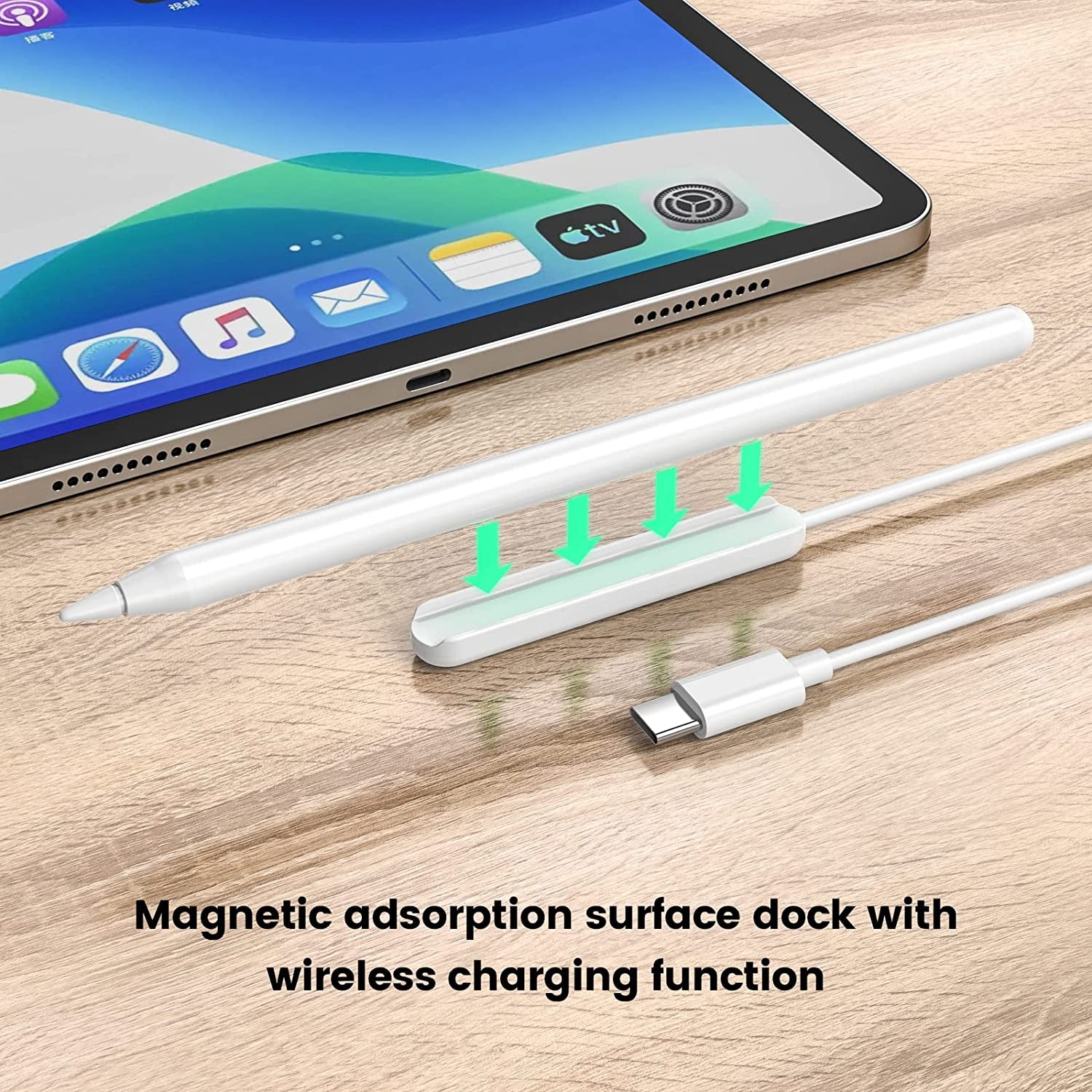 MOGOOD Stylus Pen Charging Cable Pencil Charger Compatible with Apple Pencil 2Nd Generation Only Stylus Charging Cord save Your Ipad Battery  MOGOOD   