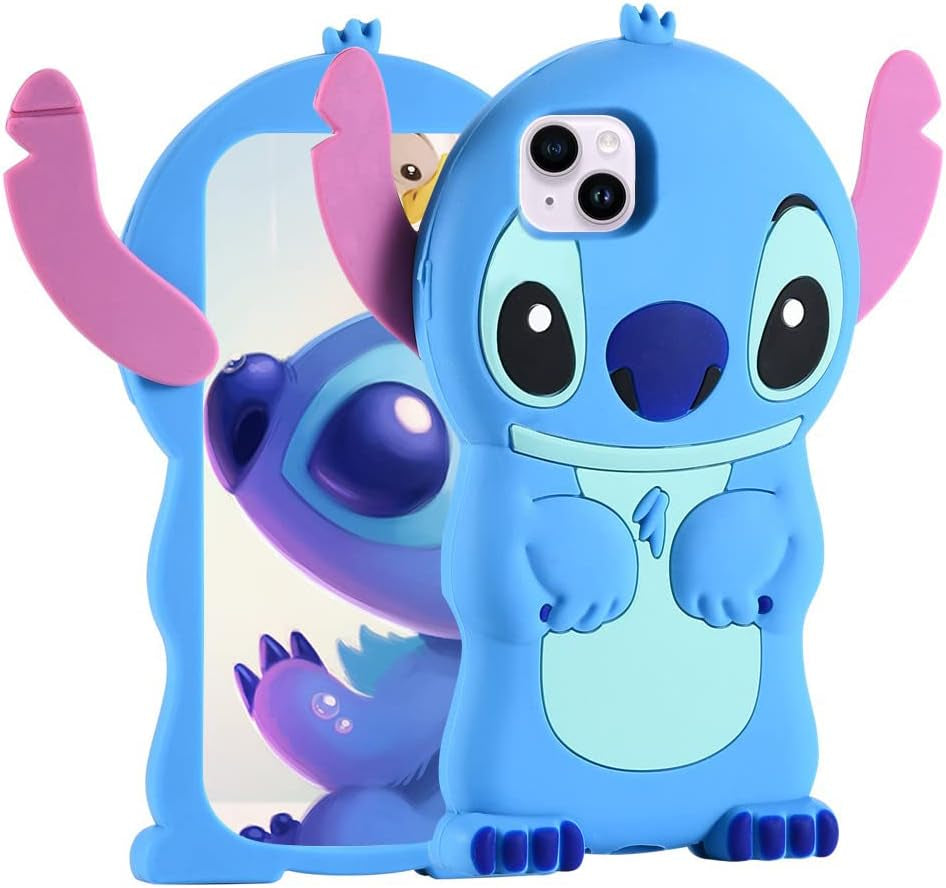 ZCSIBORUI Compatible with Iphone 12 Pro Max Case, 3D Cartoon Silicone Cover, Cute Cartoon Animal Character Cool Shockproof Silicone Protective Shell Skin Case for Iphone 12 Pro Max  ZCSIBORUI Fit Iphone 14 Plus  