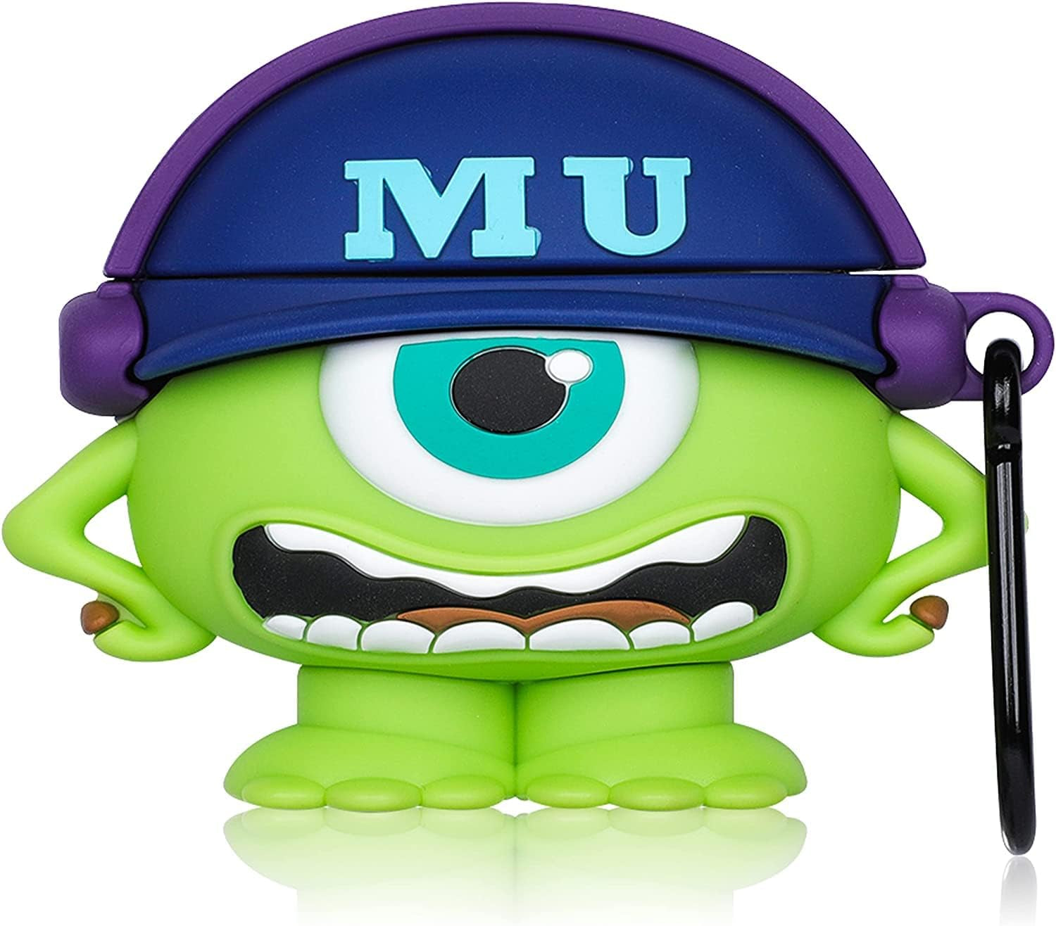 Cartoon Case Compatible with Apple Airpods Pro Case Cover Silicone Shockproof 3D Cute Kawaii Protective Case Anti-Fall Headphone Case for Airpod Pro Case (Airpods Pro, Green Monster)  FirstCorn   