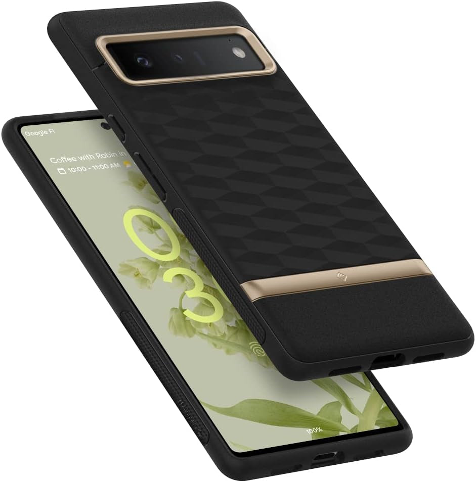 Caseology Parallax Protective Case Compatible with Google Pixel 6 Pro Case (2021) - Gold  Spigen   