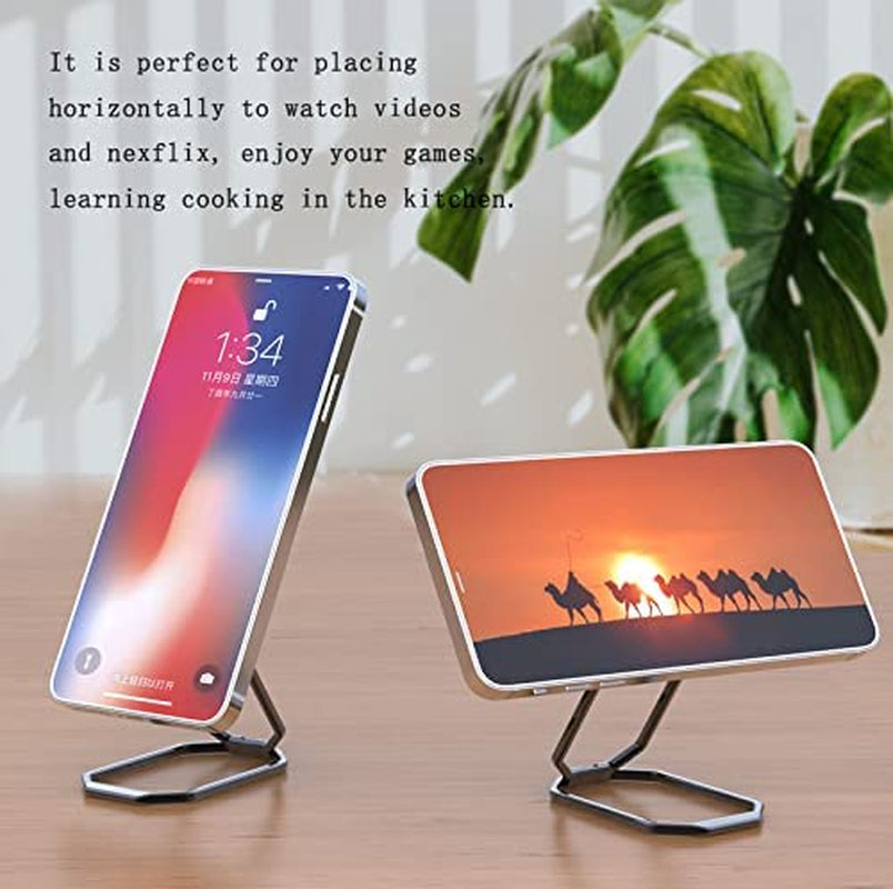 Phone Ring Holder Metal Kickstand 360° Foldable Swivel Cell Phone Finger Grip Stand Compatible with Iphone Ipad Smartphones Tablet  Rimyam   