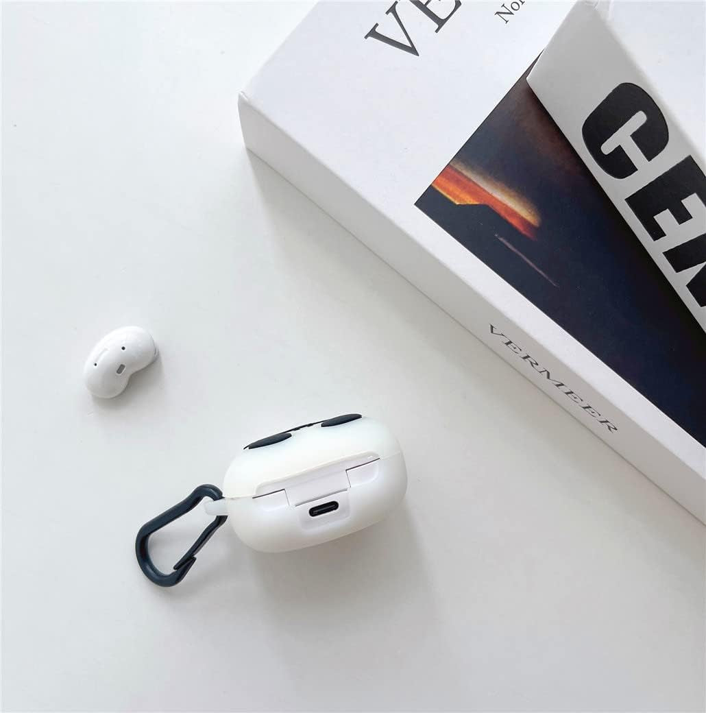 Suitable for Samsung Galaxy Buds 2 Pro Case/Galaxy Buds Pro Case/Galaxy Buds 2 Case/Galaxy Buds Live Case/Cartoon Skull Character Skin，With Keychain Protective Cover Accessories (Skull)  Yvonne Zhang   