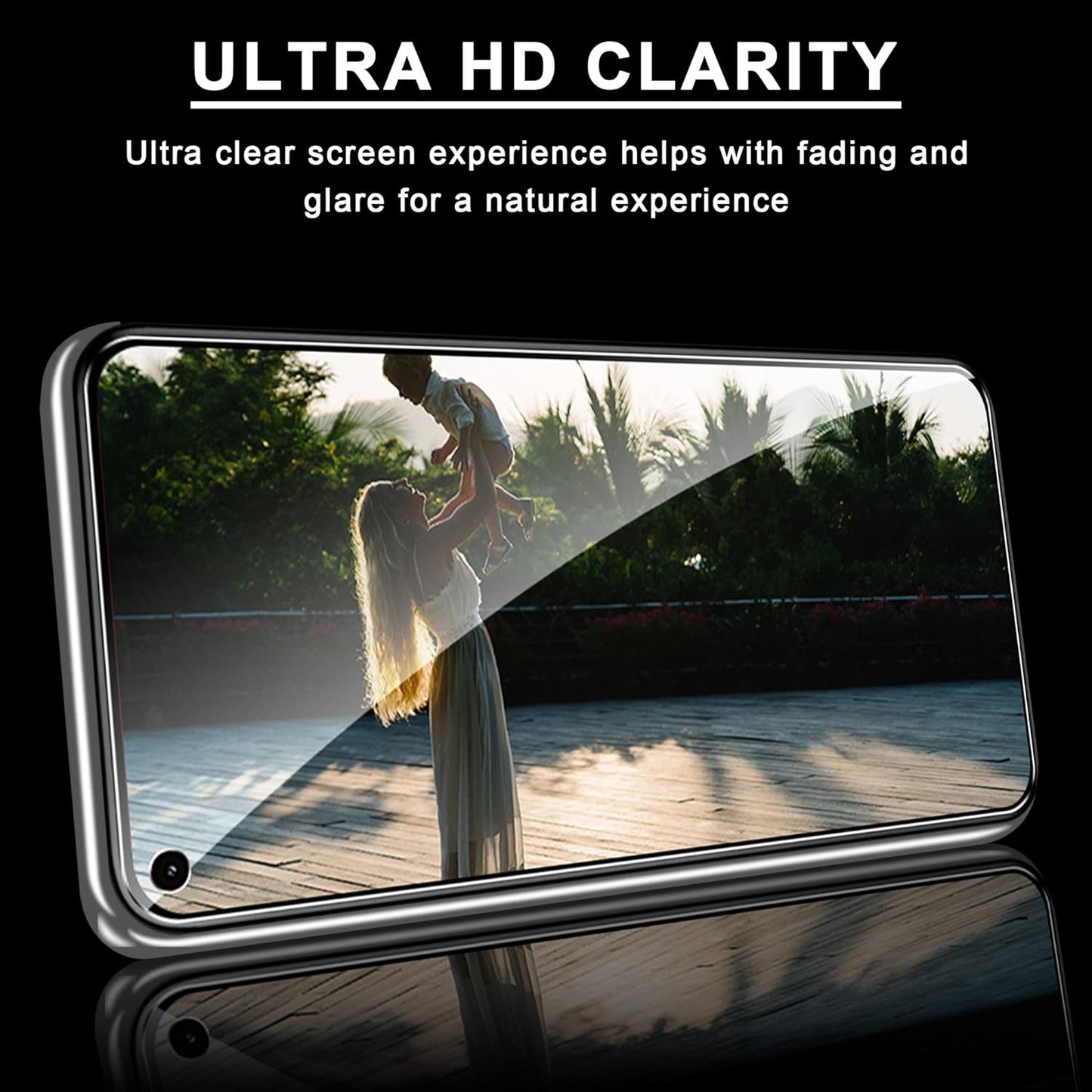 Ogrish 2 Pack Tempered Glass Screen Protector for Google Pixel 5 - and 2 Pack Camera Lens Protector【Hd Clarity】【Anti-Scratch】【Case Friendly】【Anti-Fingerprint】  Ogrish   