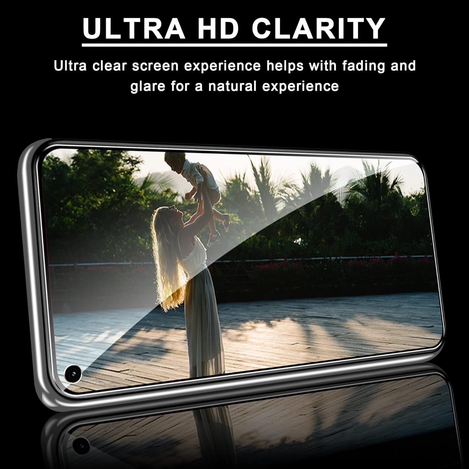 Ogrish 2 Pack Tempered Glass Screen Protector for Google Pixel 5 - and 2 Pack Camera Lens Protector【Hd Clarity】【Anti-Scratch】【Case Friendly】【Anti-Fingerprint】  Ogrish   