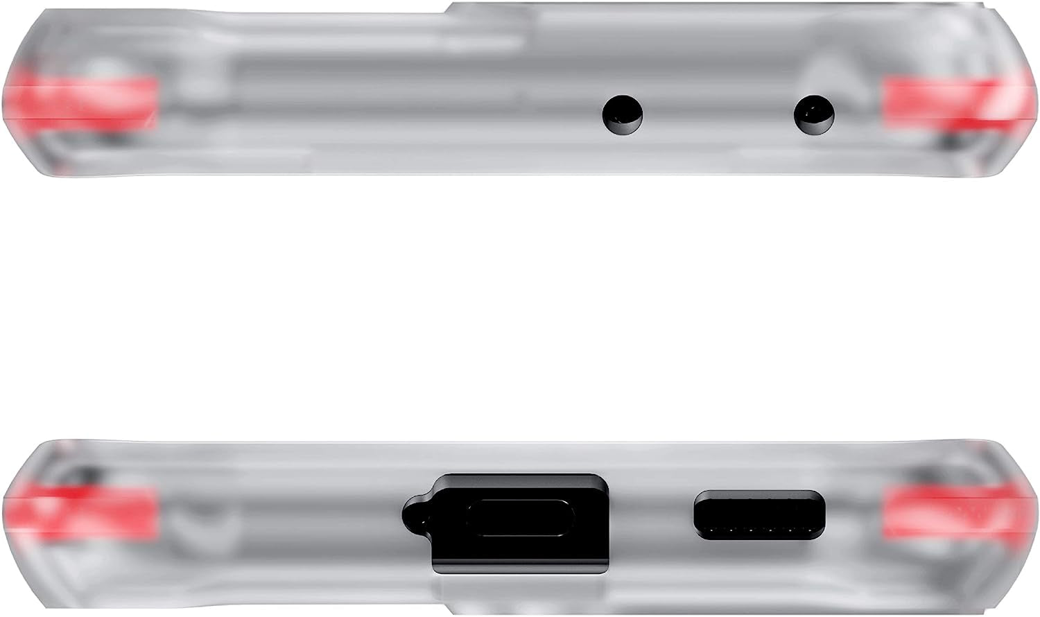 Ghostek COVERT Samsung S21 Ultra Case Clear Protective Phone Cover with Durable Slim Design Grip Heavy Duty Protection Wireless Charging Compatible 2021 Case for S21 Ultra 5G (6.8Inch) (Phantom Clear)  Ghostek   