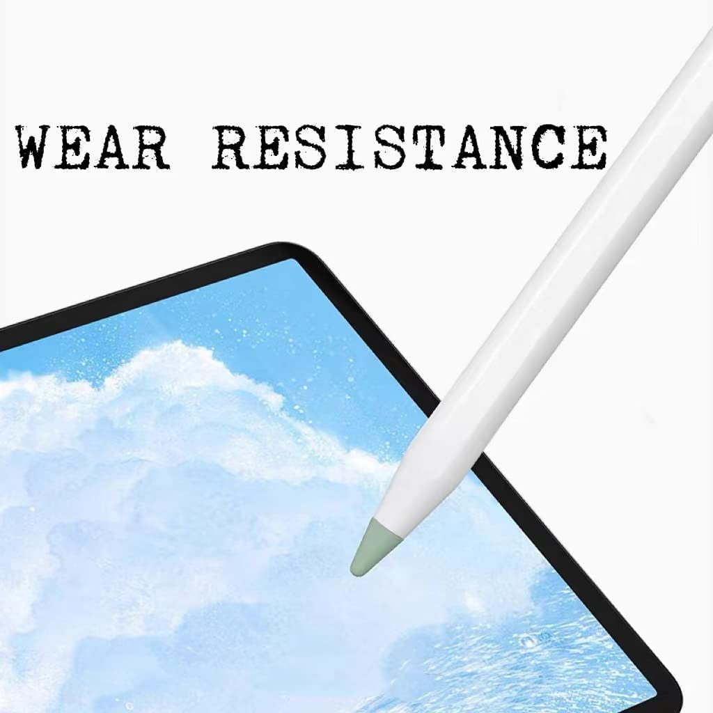 8 Pack Silicone Nibs Covers for Apple Pencil 1St and 2Nd Generation,Ultra Thin Protective Tips Cap Noiseless Writing for Apple Pencil  Xuanguo   