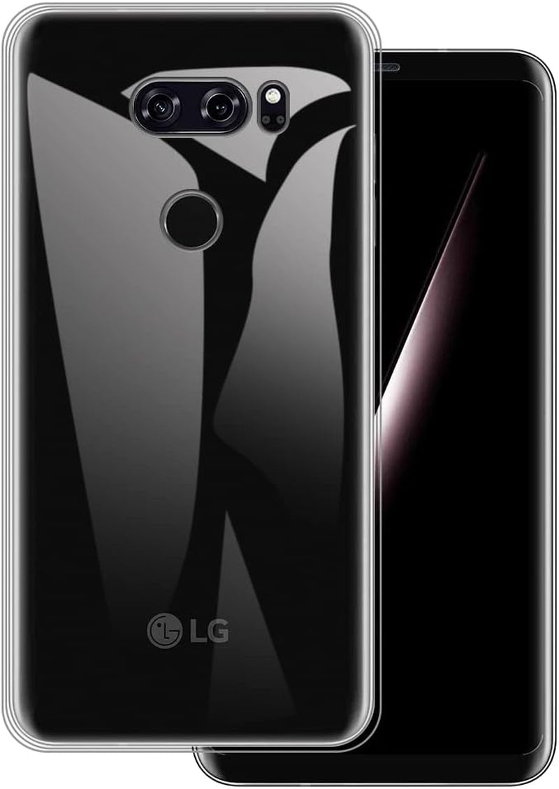 Shantime LG V30 Case + Universal Mobile Phone Lanyards, Neck/Crossbody Soft Strap Silicone TPU Cover Bumper Shell for LG V30+ (6”)  Shantime   