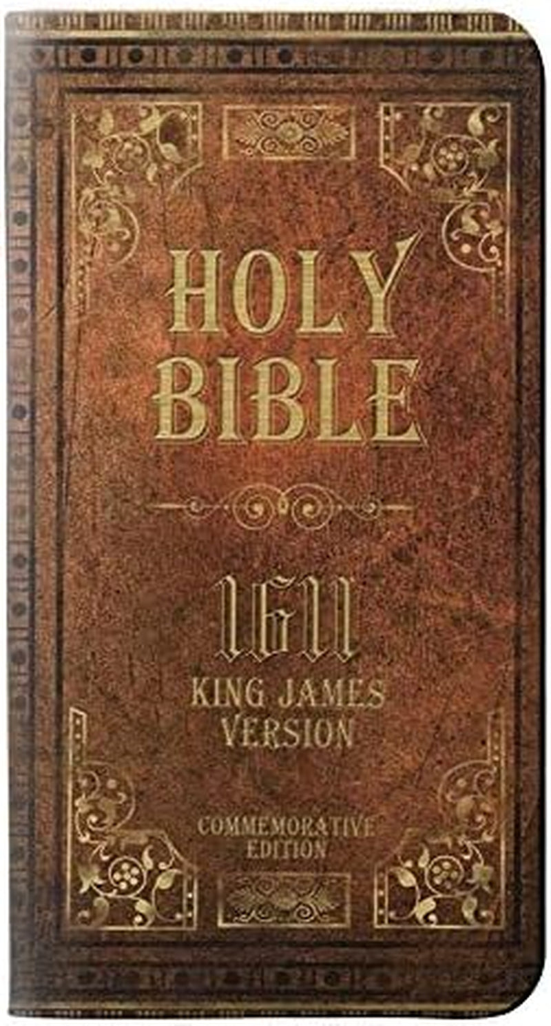 RW2890 Holy Bible 1611 King James Version PU Leather Flip Case Cover for LG V30, LG V30 Plus, LG V30S Thinq, LG V35, LG V35 Thinq  jjphonecase   