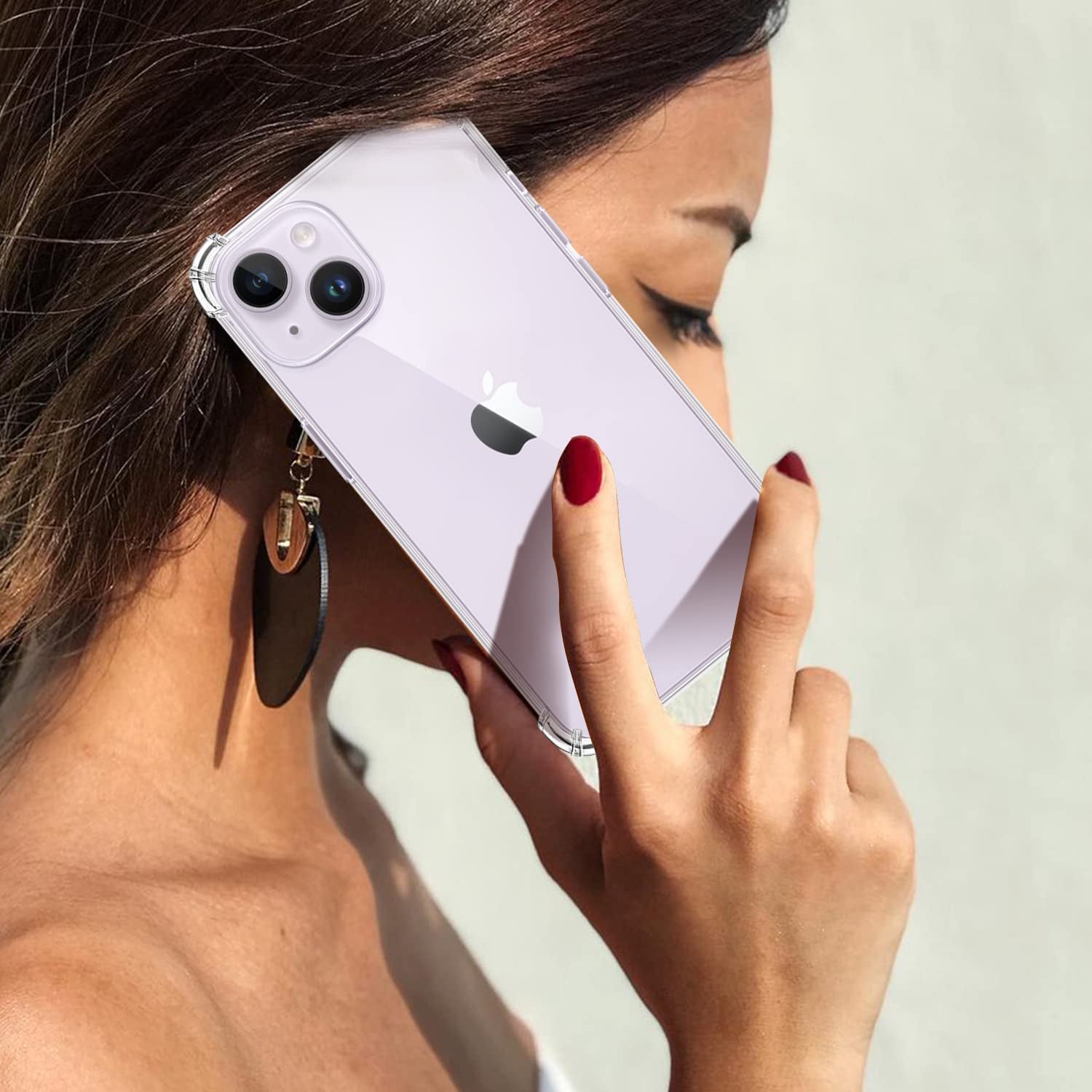 YOYORI Compatible with Iphone 14 Case Clear[With Screen Protector], Transparent Shockproof Protective Soft TPU Bumper Cover 6.1 Inch 2022  YOYORI   