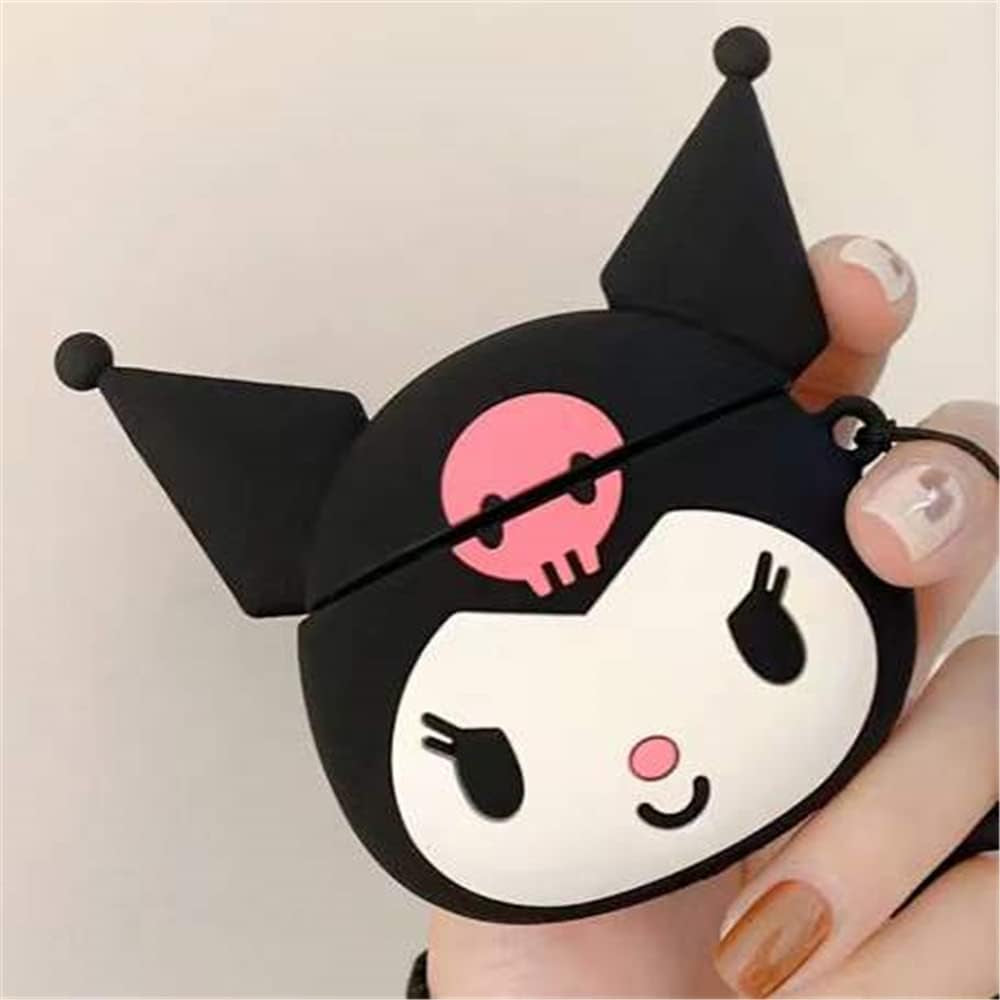 For Air Pod Pro 2019/Pro 2 Case 2022, Cartoon Cute Kawaii Silicone Cases for Airpod Pro 2 Design Character Cover Cool Unique Fashion Fun Funny Soft Coves for Girls Girly Boys (Kuluomi Pro)  qindongdianpu   