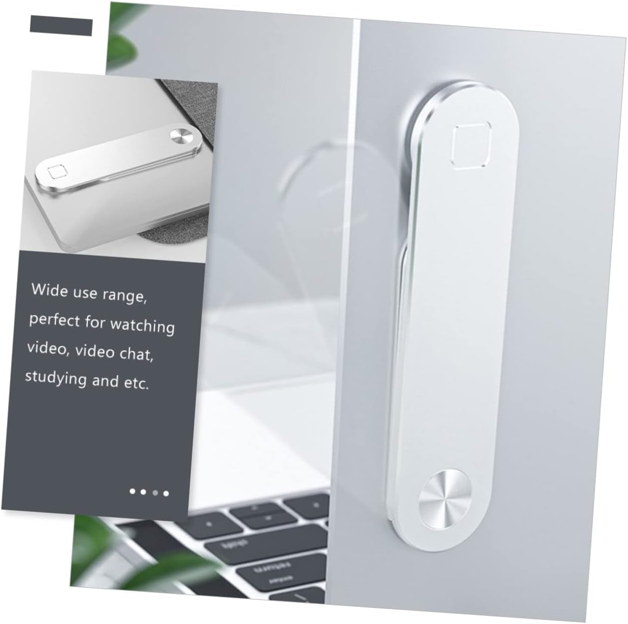 Operitacx Computer Phone Holder Computer Holder for Laptop Metal Brackets Magnetic Tablet Mount Laptop Stand Computer Adjustable Tablet Stand Magnetic Computer Stand Laptop Holder Metal 5Pcs  Operitacx   