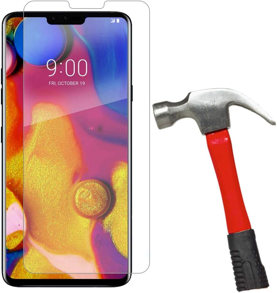 [3-Pack] Case-Friendly Tempered Glass Screen Protector for LG V40 Thinq (Clear)  GTElectro   