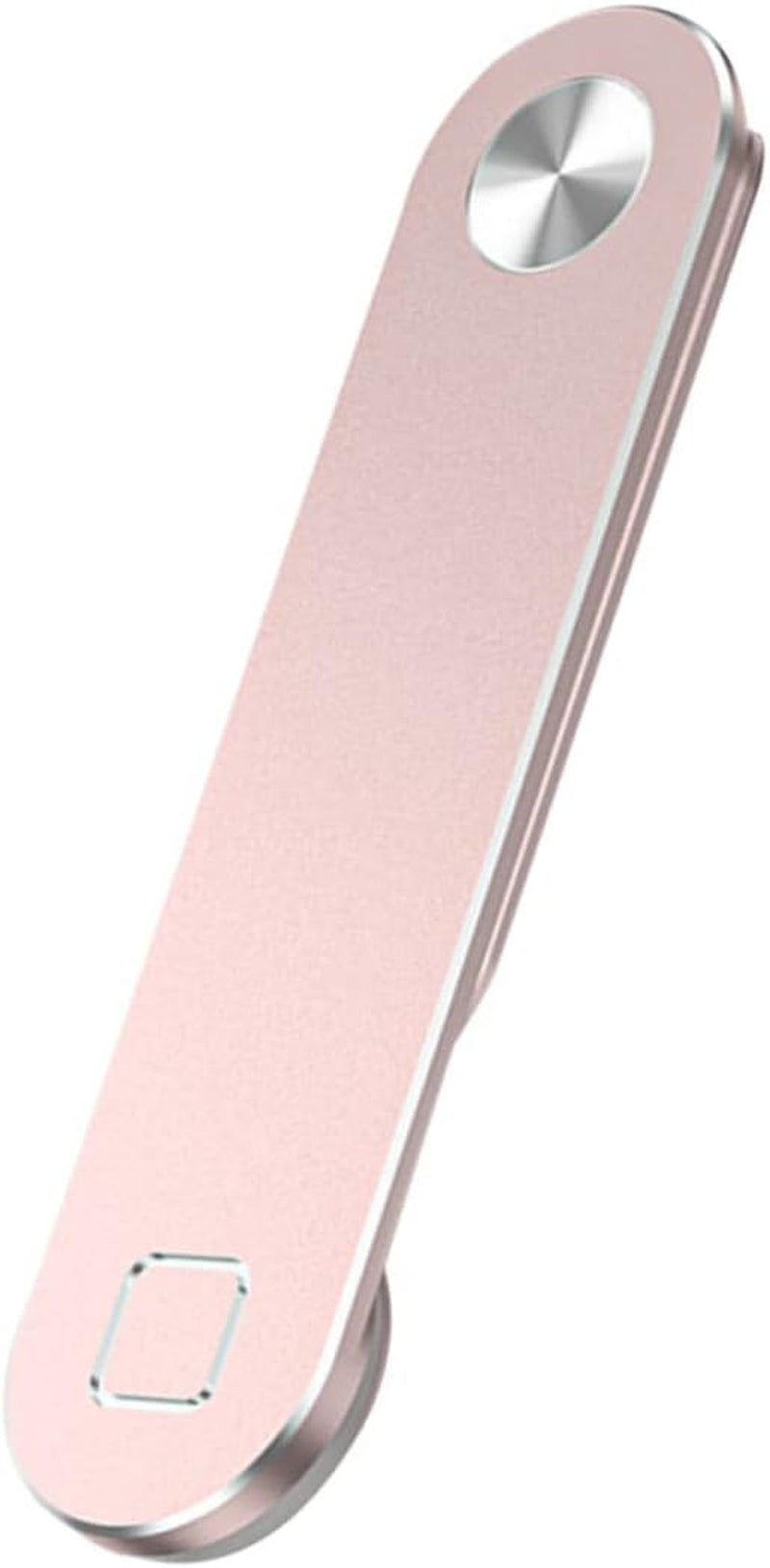 STOBOK 1 Set Flat Expansion Bracket Laptop Mobile Holder Magnetic Tablet Mount Metal Holder Tablet Holders Laptop Phone Mount Magnetic Cell Phone Stand Black Mounting Clip Computer  STOBOK Rose Gold 12X3X0.5CM 