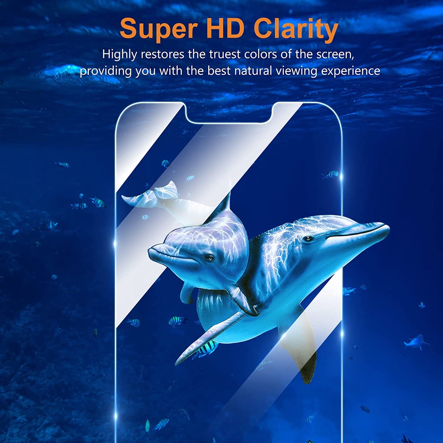 Degeyoyo Tempered Glass Screen Protector Compatible with Iphone 14/13/Iphone 13 Pro 6.1 Inch, Iphone 14/13/Iphone 13 Pro Screen Protector, Ultra HD, Case Friendly, Easy Install [3 Pack]  Degeyoyo   