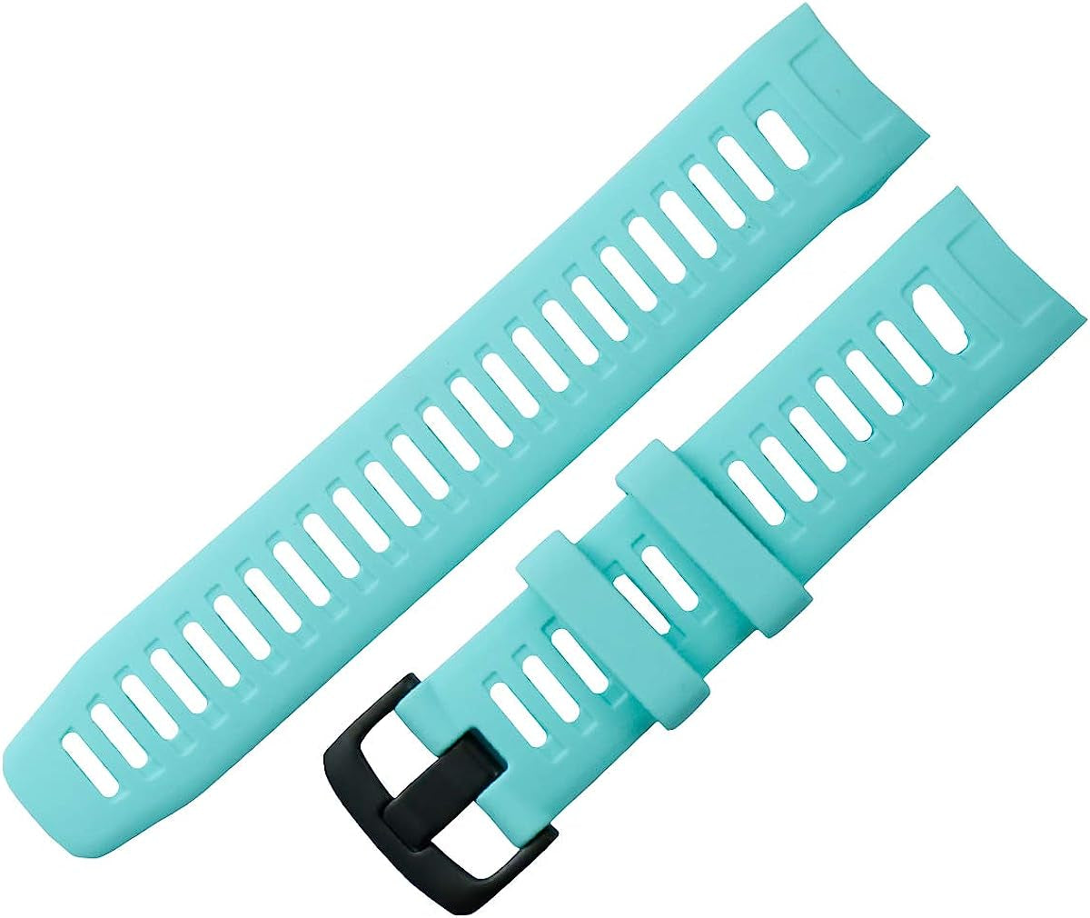 KHZBS Compatible Instinct Bands Soft Silicone Sport Strap Replacement for Garmin Instinct Smart Wristband Belt Tools  khzbs Water duck green  