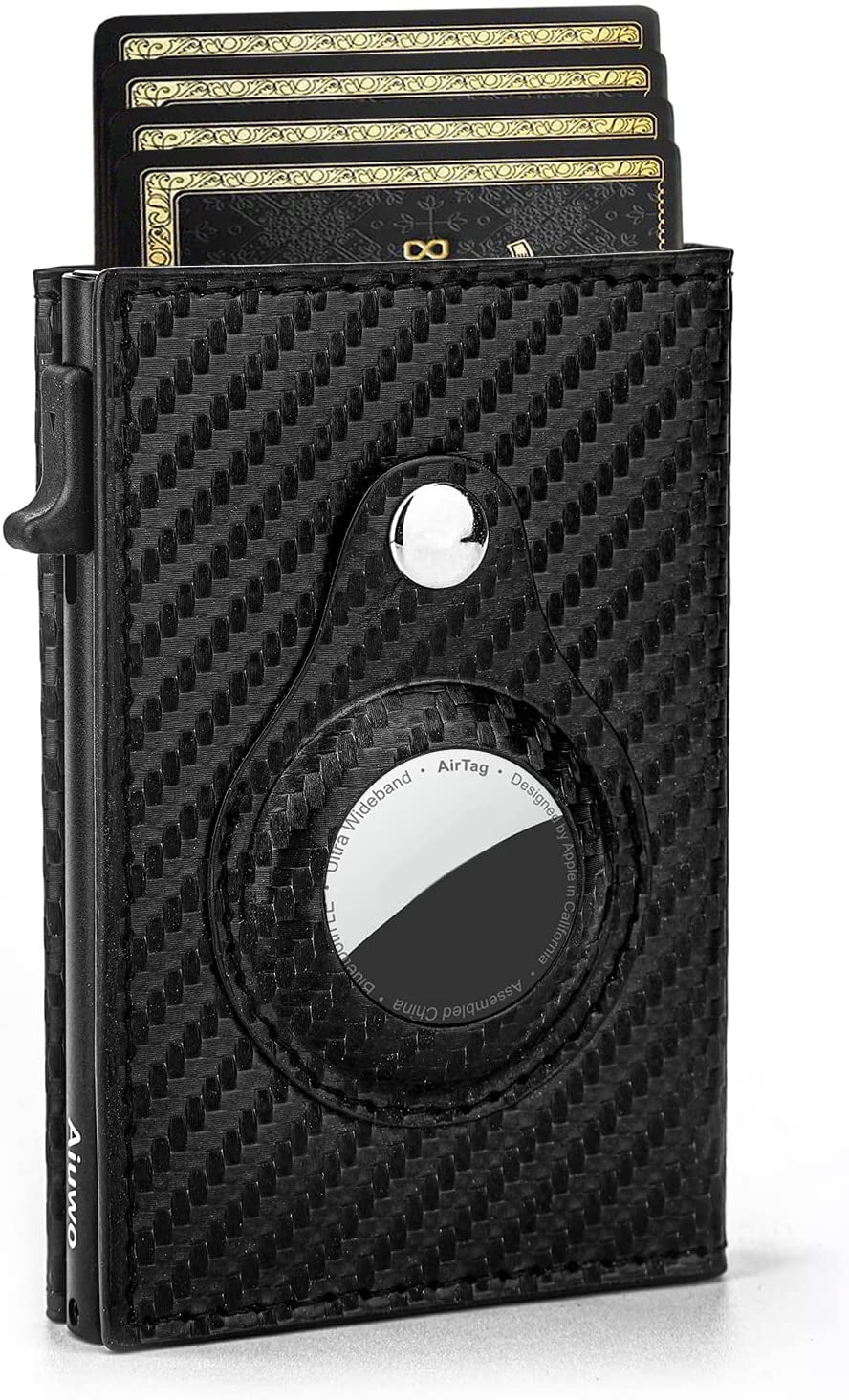 Aiuwo Wallet for Men Slim Wallet RFID Blocking Money Clip Wallets for Men,Minimalist Wallet for Men with Money Pocket  AIUWO   