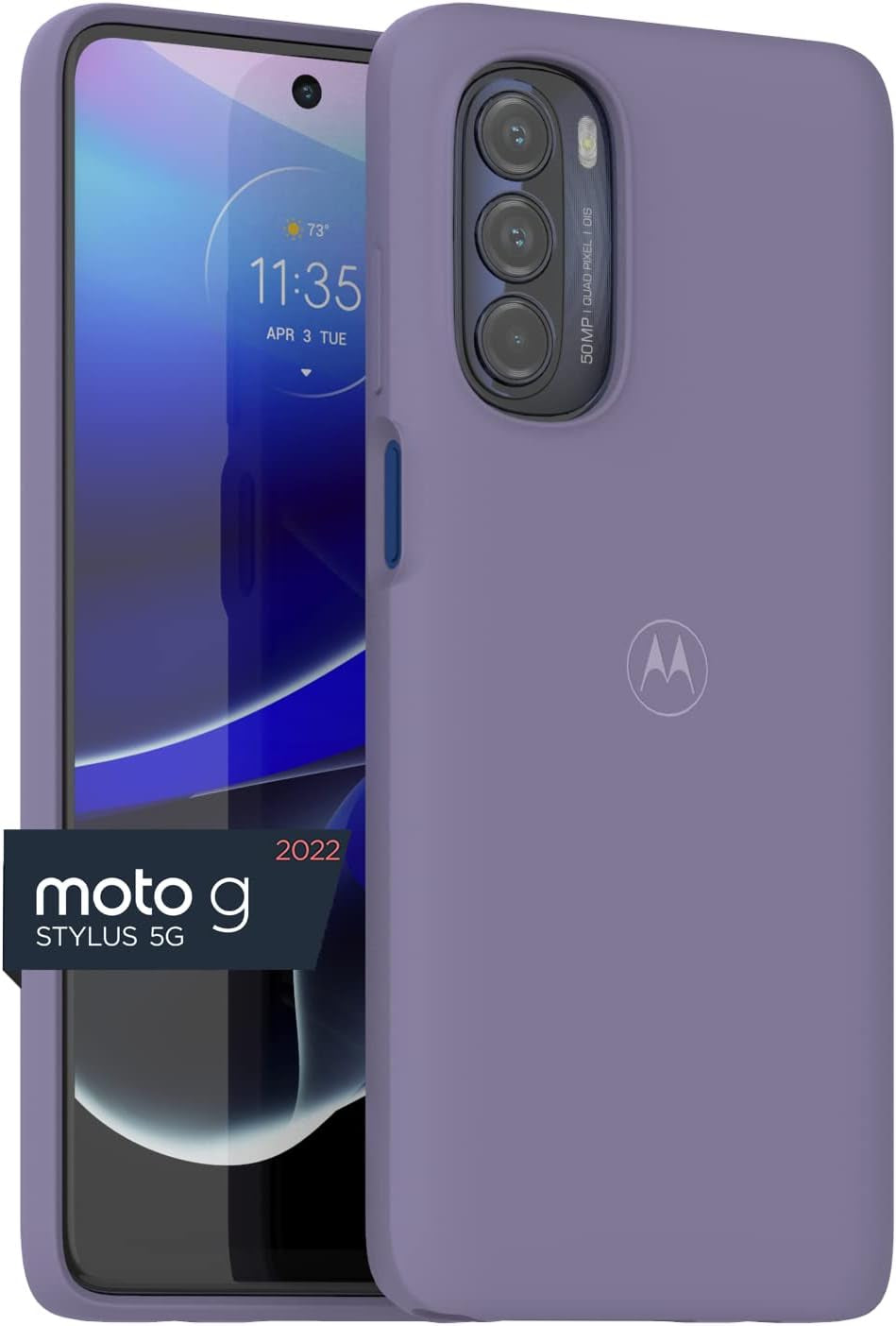 Motorola Moto G Stylus 5G (2022) Marsala Red Protective Case - Slim Fit, Shock Absorbing, Camera Protector  Salom America Company Daybreak Case 