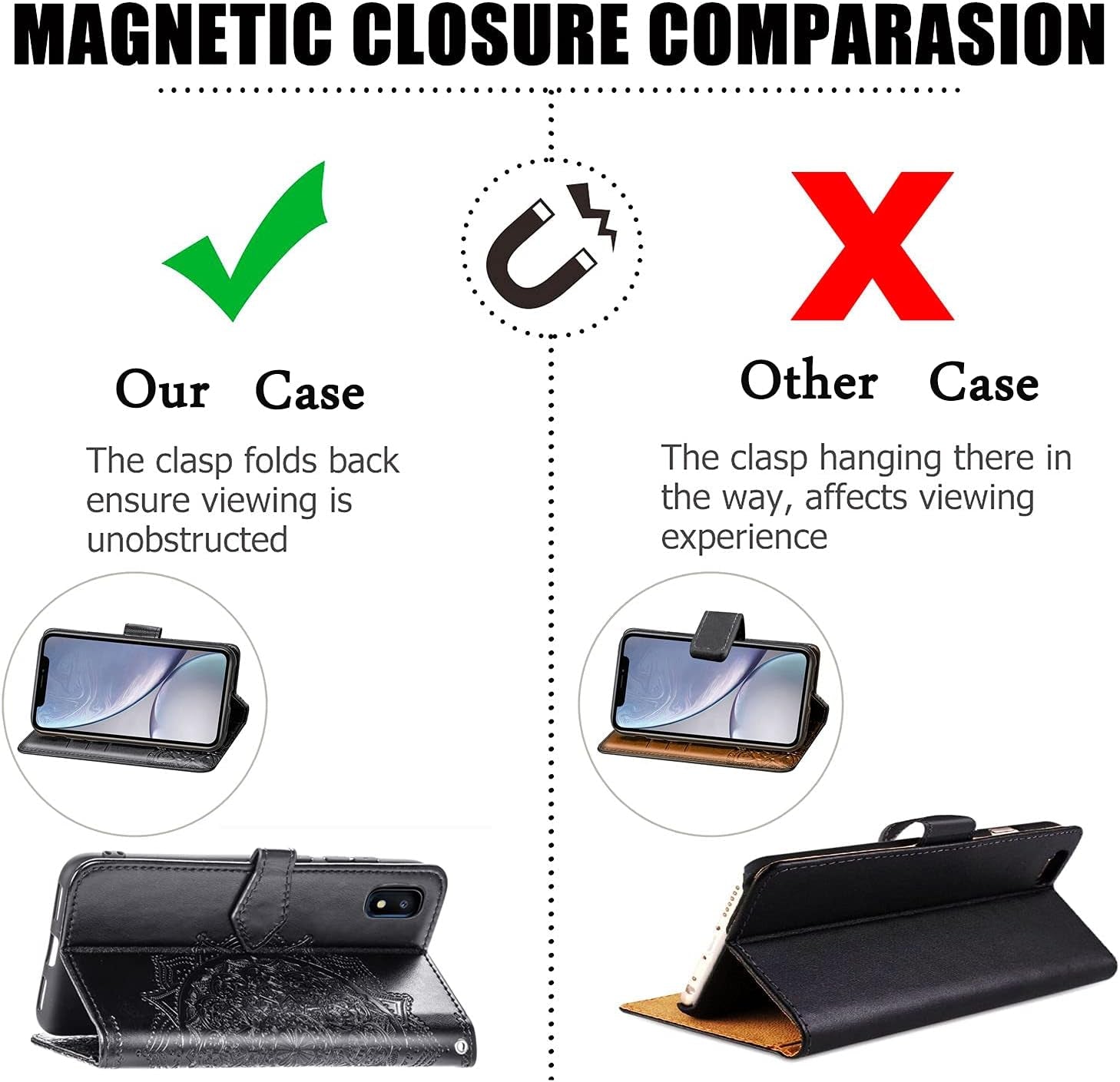 Asuwish Compatible with LG G8 Thinq Wallet Case Tempered Glass Screen Protector and Leather Flip Cover Card Holder Stand Cell Phone Cases for LGG8 Thin Q G 8 LG8 G8Thinq Lgg8Thinq 8G Women Men Blue  Asuwish   