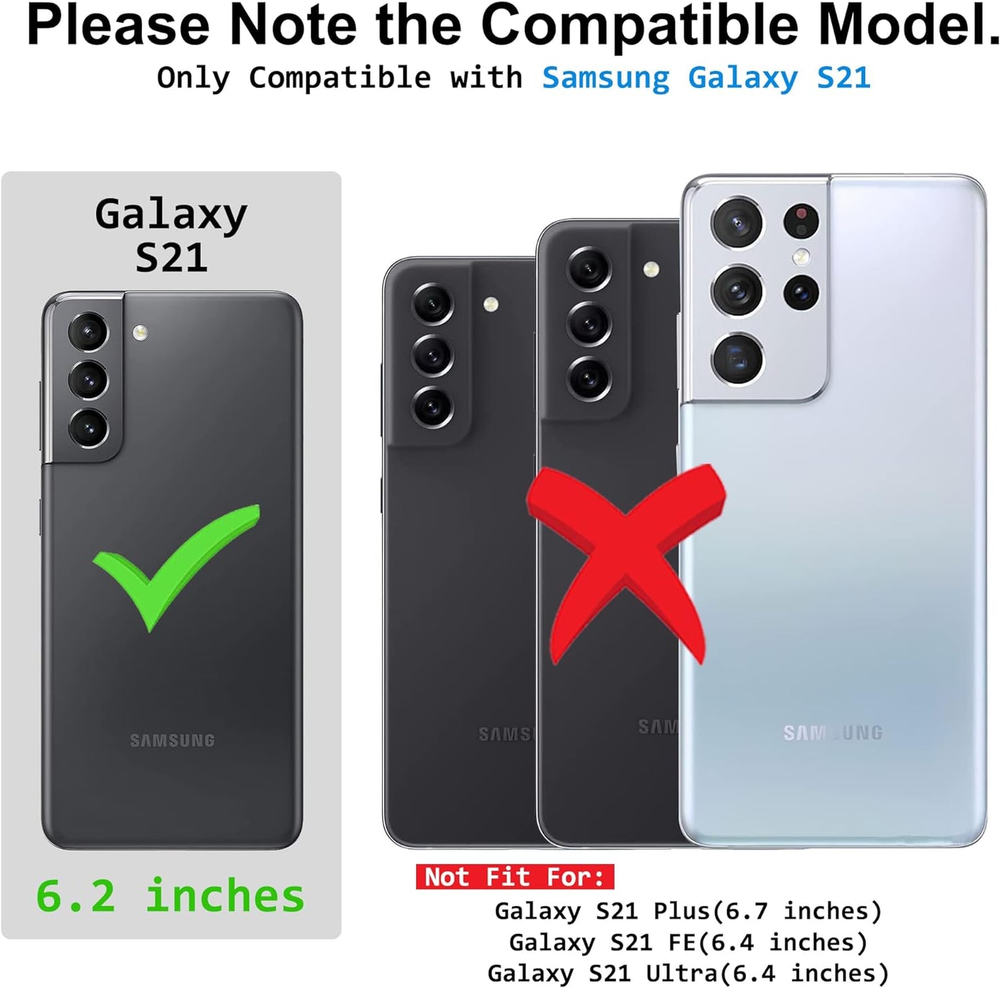 ATUMP Samsung Galaxy S21 Case,Compatible with Samsung Galaxy S21 Case with HD Screen Protector with Slide Camera Cover, 360° Rotation Ring Kickstand [Military Grade] Case for Samsung S21,Red  Atump   