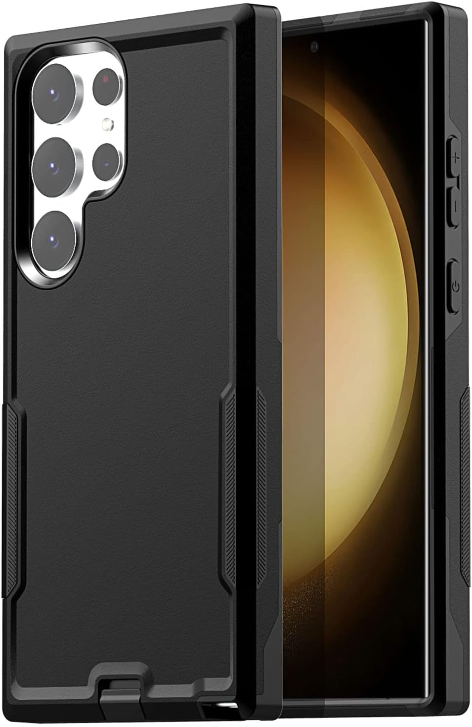 Aicase for Samsung Galaxy S23 Ultra Case,Heavy Duty Drop Protection Full Body Rugged Shockproof Military Protective Tough Durable Cover for Samsung Galaxy S23 Ultra 6.8"_Burgundy/Pink  AICase Black  