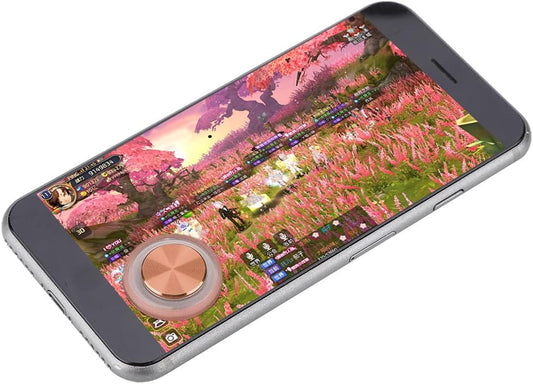 Game Auxiliary Key, Mobile Gaming Controller Game Button, Free 360° Adjustable C1 Game Key, for C1 Games Smartphone Accessory (Pink)  Yunseity   