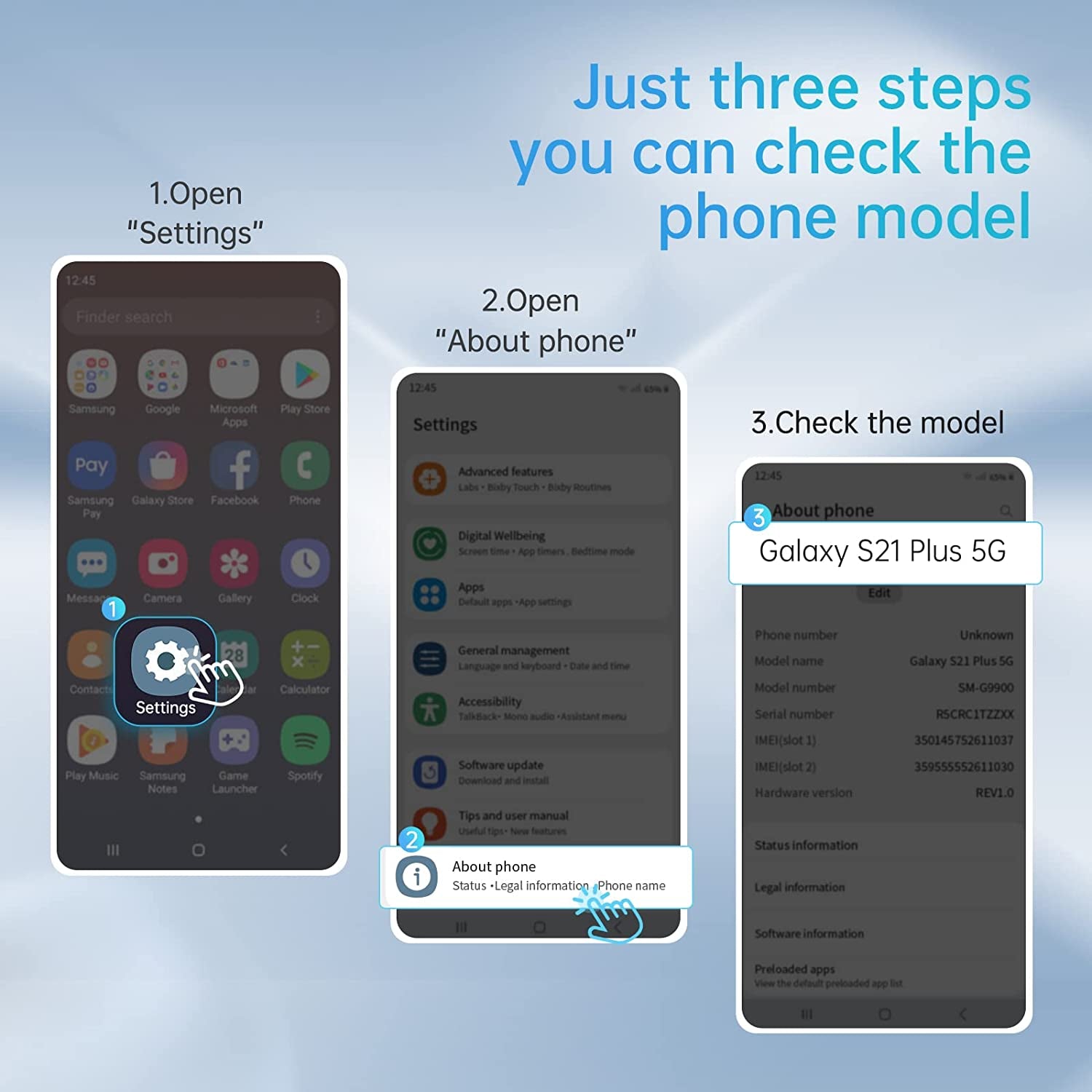 Anqrp Hidden Series Galaxy S21+ plus Case 5G,[No Fall-Off Kickstand] 360° Embedded Ring, 15Ft Military Grade Shockproof Protective Phone Case Designed for Samsung Galaxy S21 plus 6.7 Inch, Silver  Anqrp   