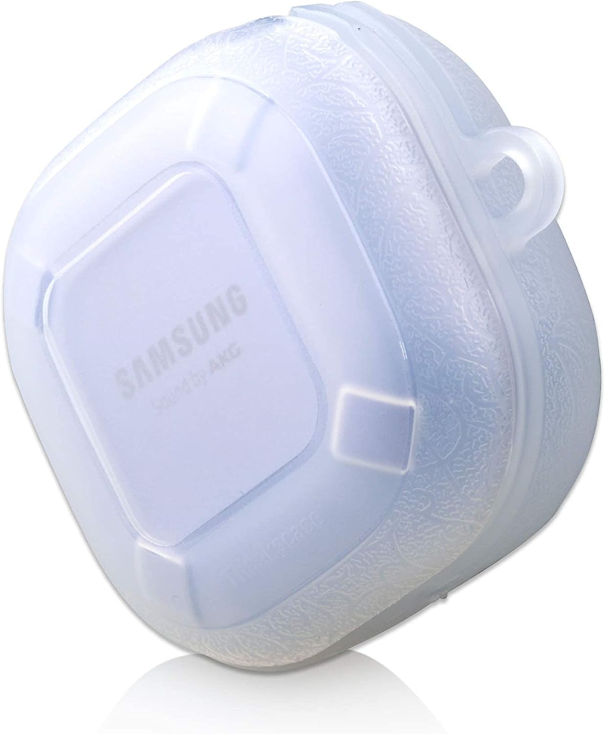 Thankscase Relief Texture Design for Galaxy Buds2, Galaxy Buds Pro Case/Galaxy Buds Live Case Cover Two-Piece Shockproof TPU Protective Case Support Wireless Charging LED Visible Cover, Matte  Thankscase   