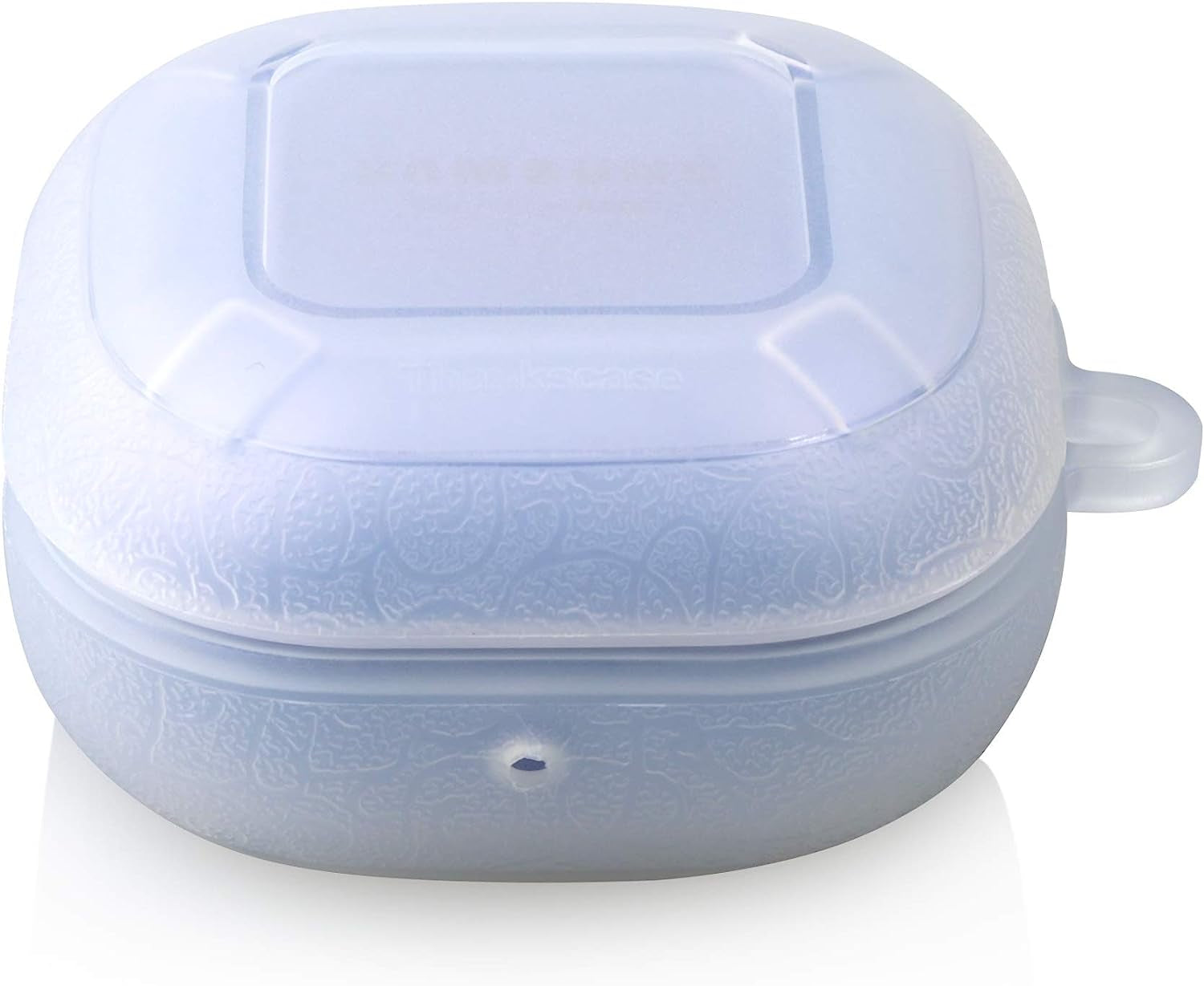 Thankscase Relief Texture Design for Galaxy Buds2, Galaxy Buds Pro Case/Galaxy Buds Live Case Cover Two-Piece Shockproof TPU Protective Case Support Wireless Charging LED Visible Cover, Matte  Thankscase   