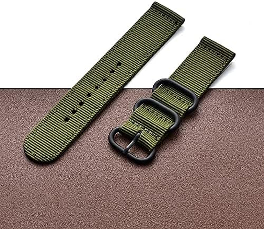 KAVJU for Garmin Venu SQ 2 2S Nylon Canvas Sport Watchband Bracelet 18Mm 20Mm 22Mm Band Straps for Garmin Vivoactive 3 4 4S Correa  KAVJU   