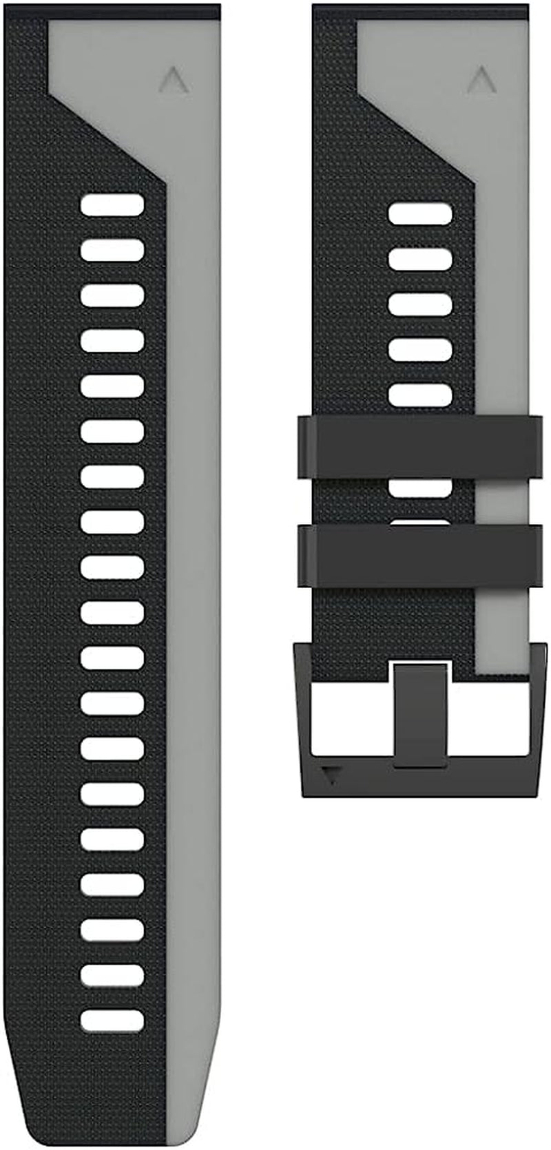 OUTVI 26 22Mm Silicone Strap Quick Release Watch Band for Garmin Fenix 6 6X Pro 5X 5Plus 3 HR S60 935 D2 Enduro Mk2I Easyfit Wristband  OUTVI E 26mm Fenix 5X 5XPlus 