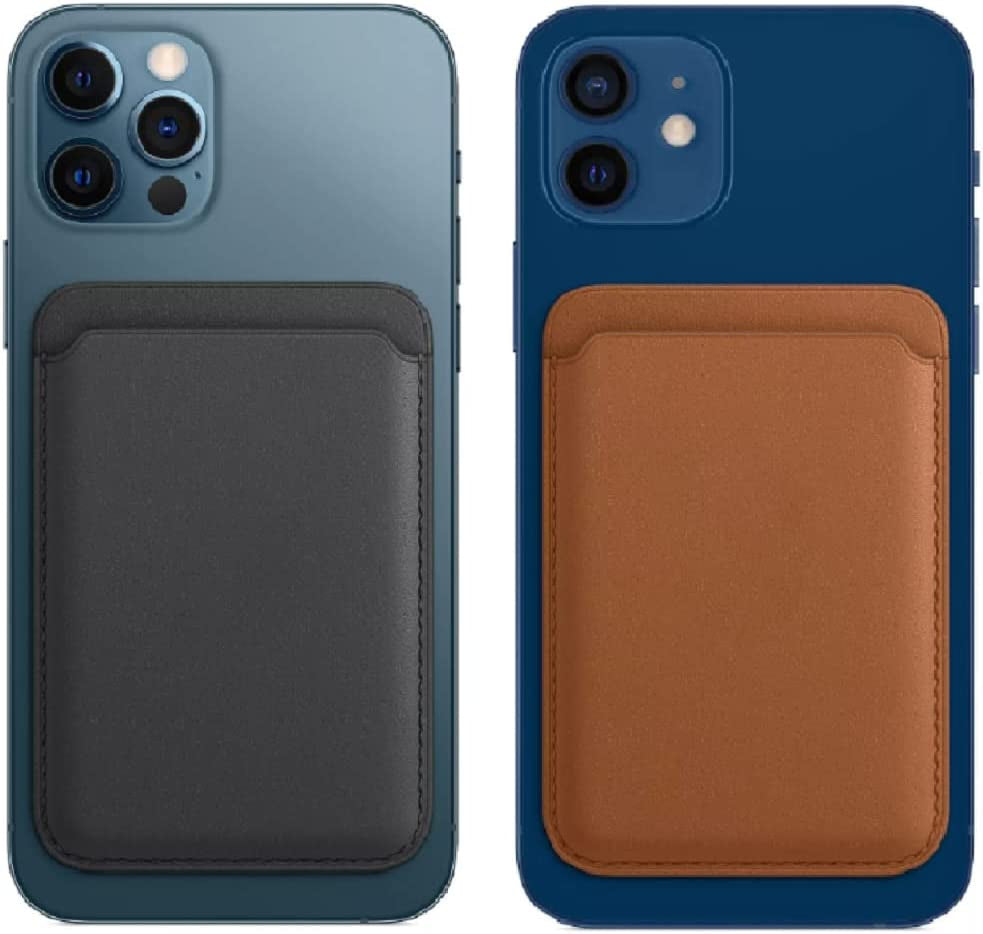 Lacase Magnetic Card Wallet Holder with Magsafe for Iphone 14 / 13 / 12 Series, (Black)…  Lacase   