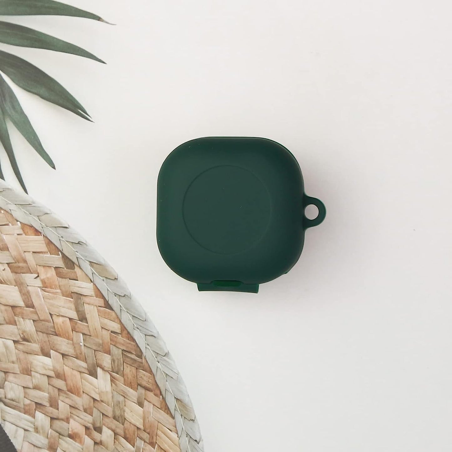 Wonhibo Cute Frog Case for Samsung Galaxy Buds 2 Pro/Galaxy Buds 2/ Galaxy Buds Pro/Galaxy Buds Live,Green Silicone Earbuds Cover with Keychain  Wonhibo headphone case   