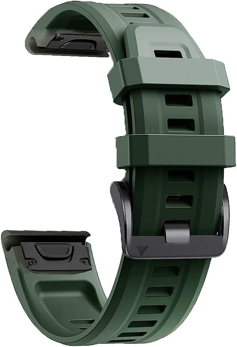 KAVJU 20Mm Silicone Watch Band Straps for Garmin Fenix 6S 6S Pro 5S 5Splus Descent Mk2S D2 Delta Smart Watch Band Straps Quick Releas  KAVJU N For Fenix 6S Pro 