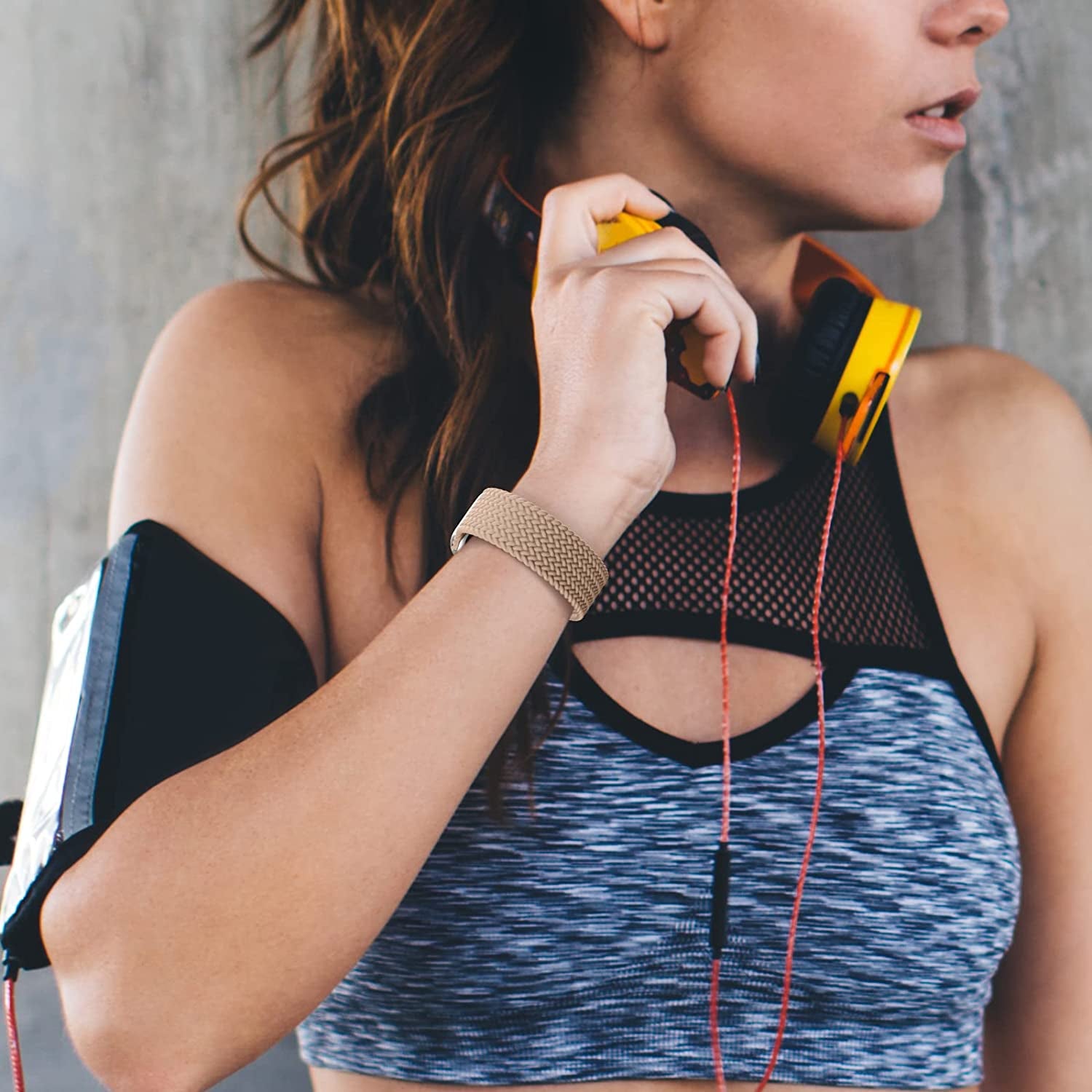 Silicone Solo Loop Bands Compatible with Apple Watch Band 38Mm 40Mm 41Mm 42Mm 44Mm 45Mm 49Mm, Stretchy Silicone Elastic Sport Strap Compatible for Iwatch Series 8/7/6/5/4/3/2/1/SE Ultra  WASPO   