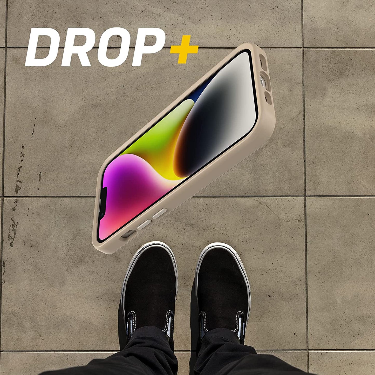 Otterbox SYMMETRY SERIES+ Antimicrobial Case with Magsafe for Iphone 14 & Iphone 13 - DONT EVEN CHAI (Brown)  OtterBox   