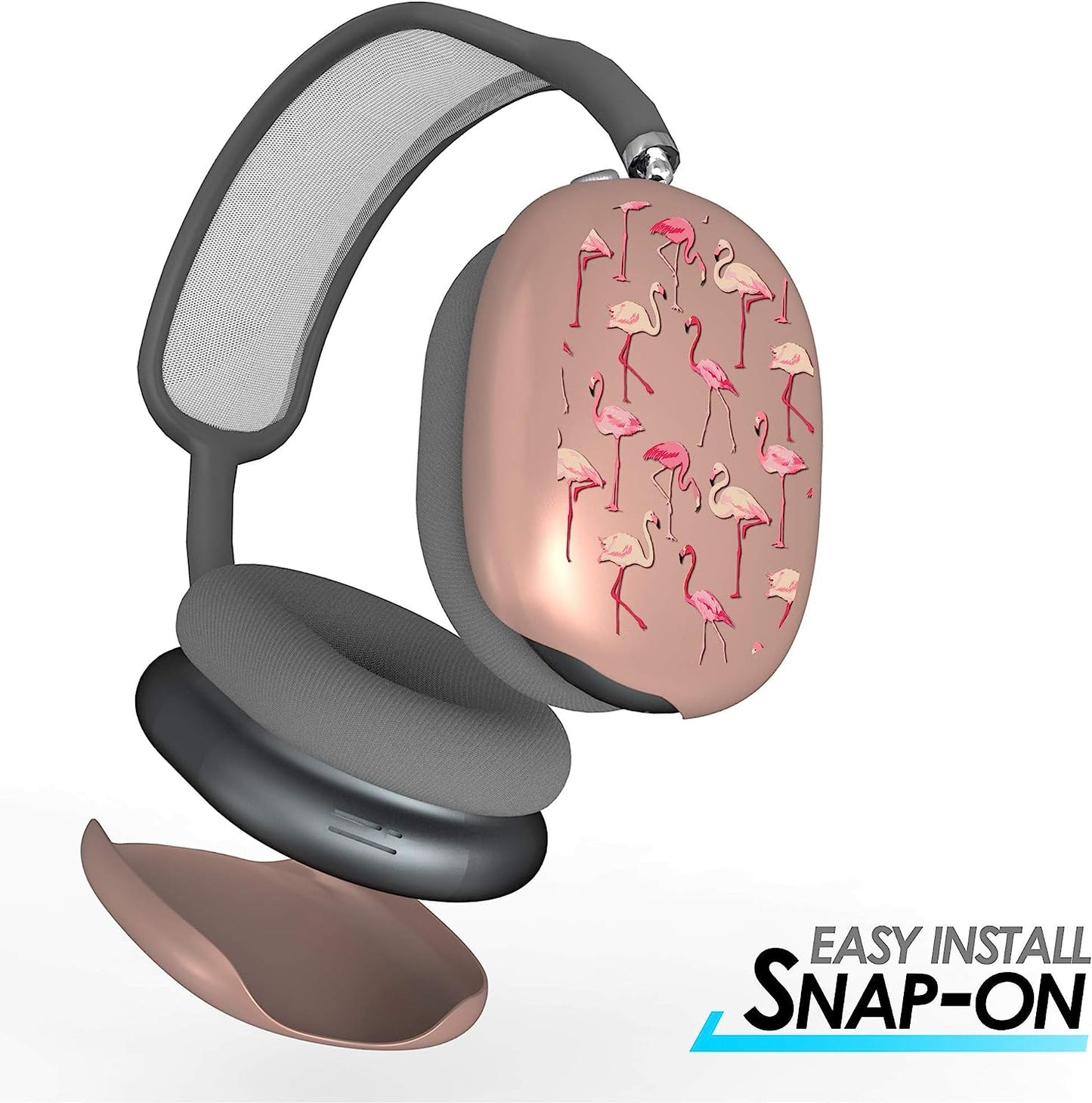 Pimpcase Compatible with Airpods Max Case Cover Headphone Flamingo  PimpCase   