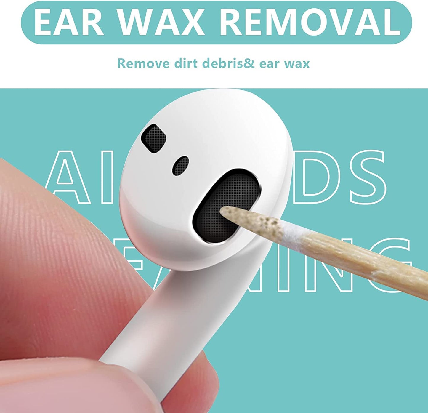 203PCS Airpod Cleaner Kit,Iphone Charge Port Cleaning Kit,Airpods Earbud Cleaning Putty, Remove Ear Wax,Phone Phone Cleaning Kit,For Airpods Charging Case/Headphones/Phone/Earbuds/Camera  Polislime   