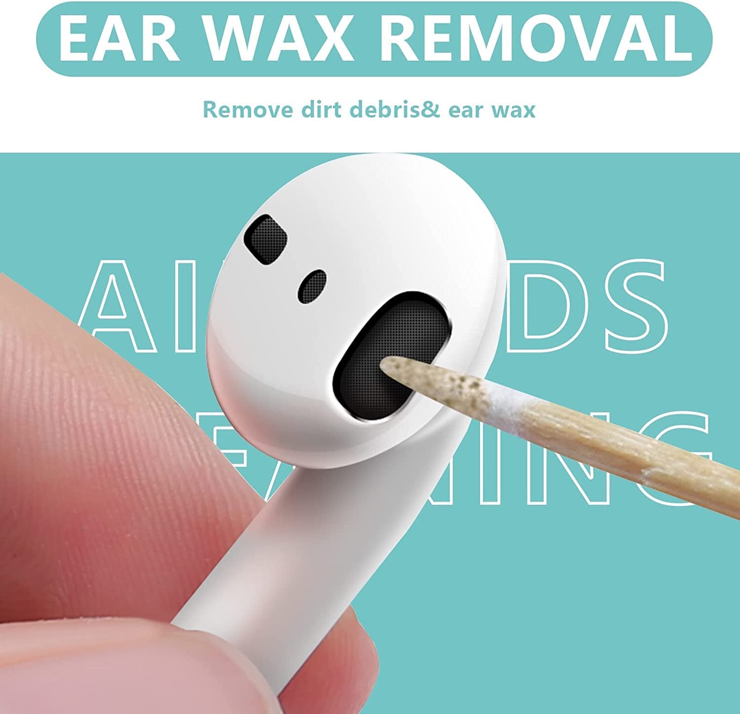 203PCS Airpod Cleaner Kit,Iphone Charge Port Cleaning Kit,Airpods Earbud Cleaning Putty, Remove Ear Wax,Phone Phone Cleaning Kit,For Airpods Charging Case/Headphones/Phone/Earbuds/Camera  Polislime   