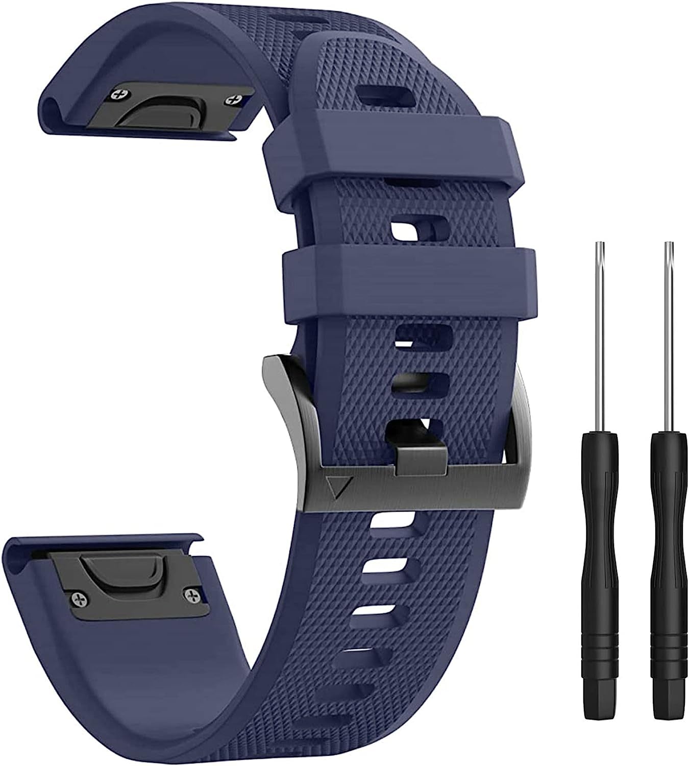 Watch Band Fenix 5 22Mm Width Compatible with Fenix 5/Fenix 5 Plus/Fenix 6/Fenix 6 Pro/Forerunner 935/Forerunner 945/Instinct Tide/Instinct Tactical  GERSIK Dark Blue  