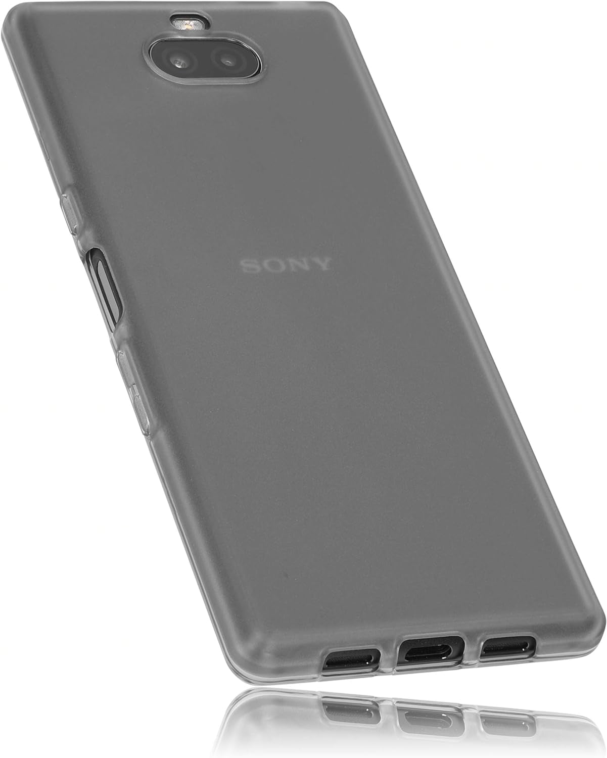 Mumbi Protective Case Compatible with Sony Xperia  mumbi Transparent Black Xperia 10 