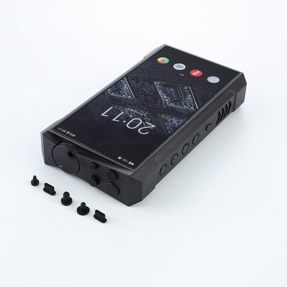 2Sets anti Dust Plug for Fiio M17 Music Player 4.4MM 3.5MM 2.5MM Type C Jack (Pack of 2)  BestforYou   