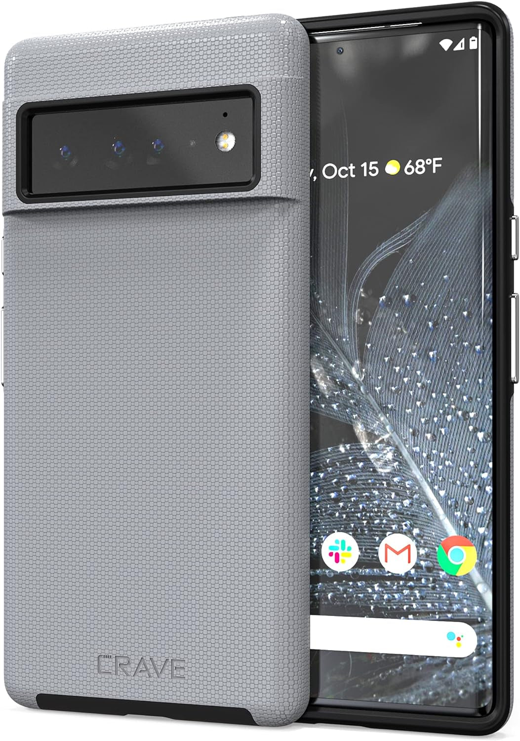 Crave Dual Guard for Google Pixel 6 Pro, Shockproof Protection Dual Layer Case for Google Pixel 6 Pro - Berry  Crave Slate  