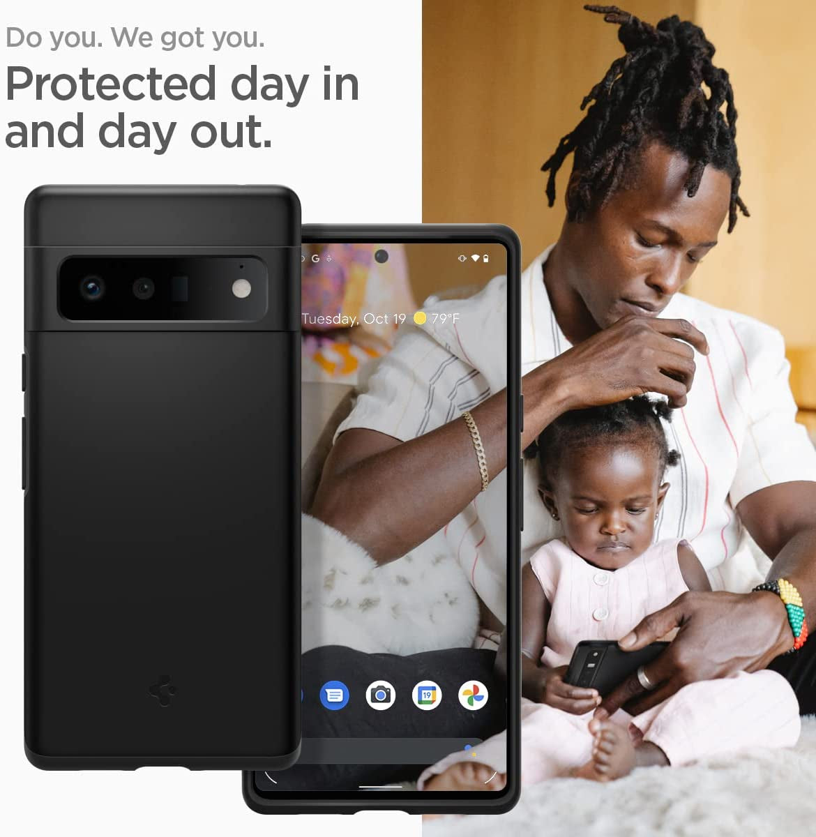 Spigen Thin Fit Designed for Google Pixel 6 Pro Case (2021) - Black  Spigen   