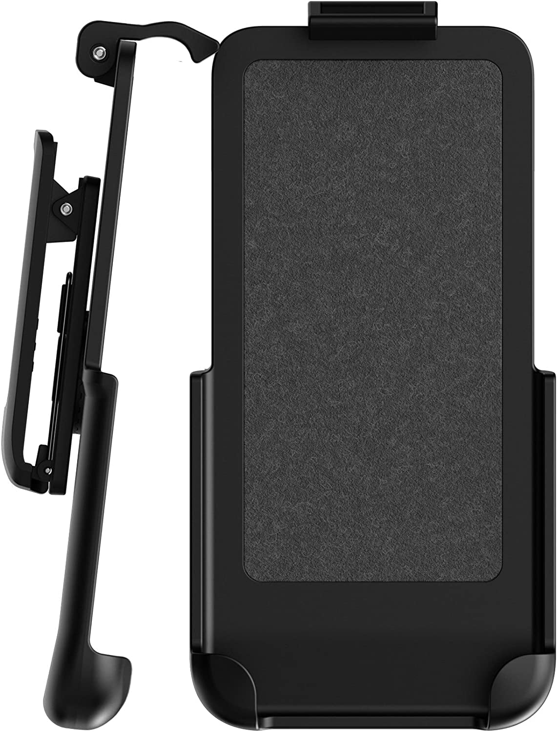 Encased LG G8 Thinq Belt Clip Case (Thin Armor) Slim Grip Cover with Holster - Black  Encased   