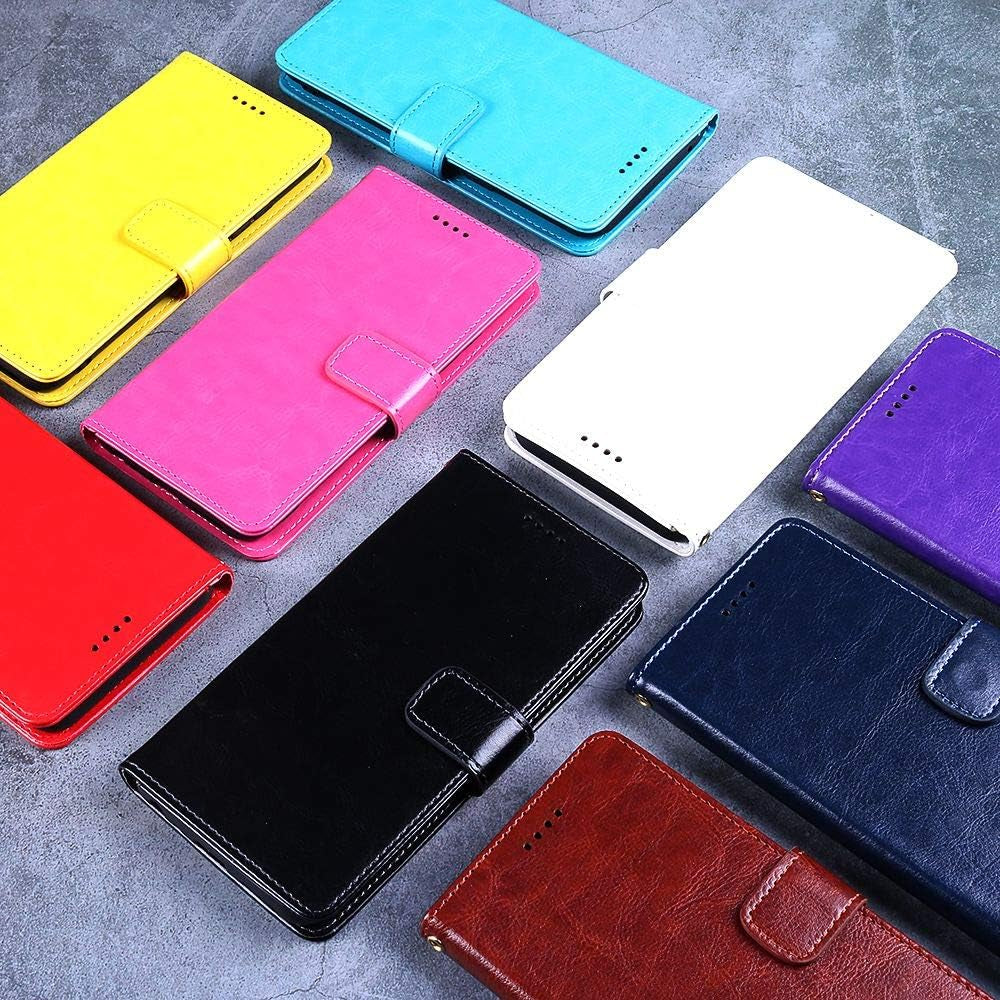 Phone Case for Sony Xperia L2,Smooth Leather Flip Wallet Case with Card Slot,Stand Holder and Magnetic Closure,Sony Xperia L2 Leather Case Cover  SJK-MKS   